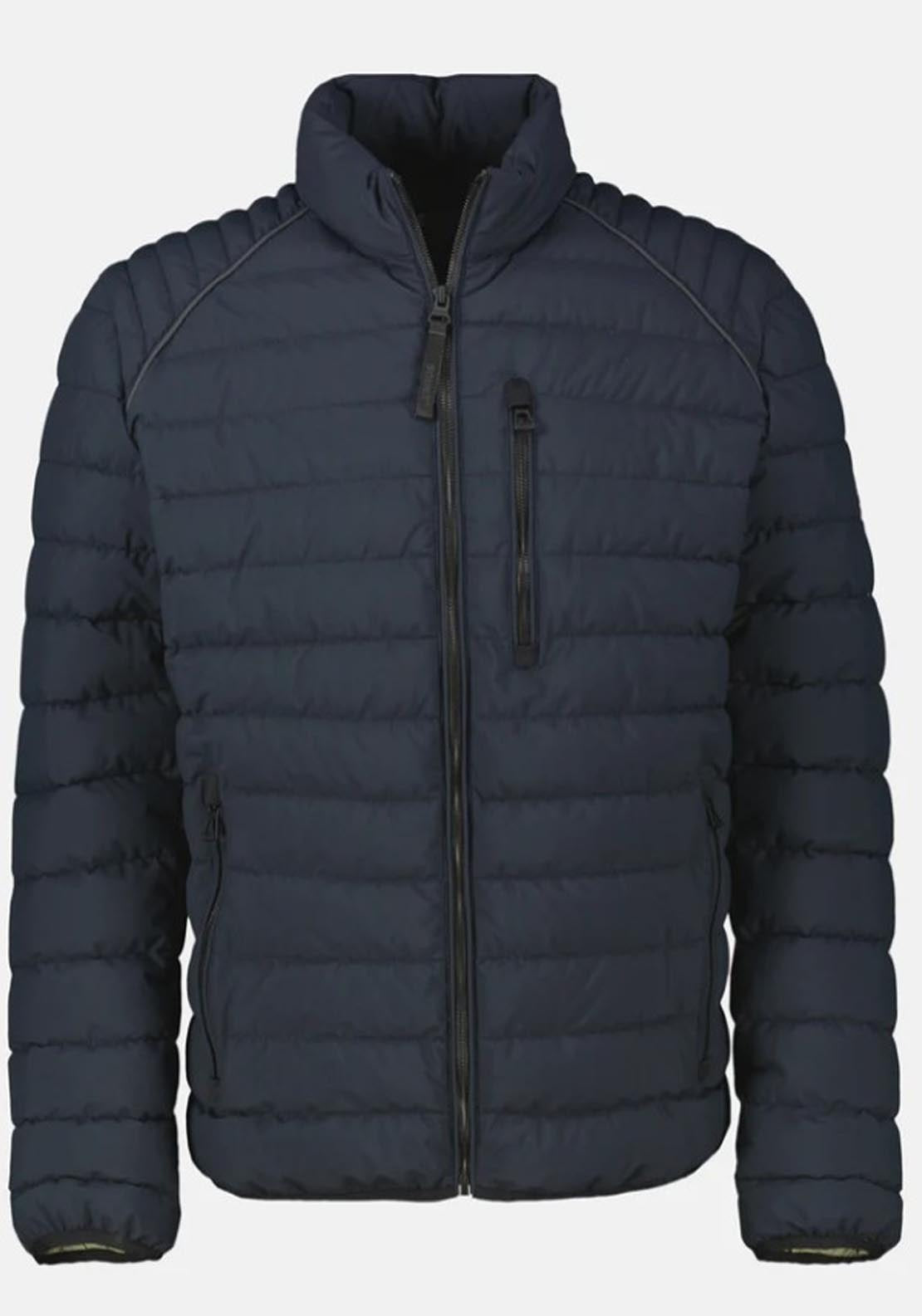 Lerros Lightweight Quilted Jacket - Blue Night 3 Shaws Department Stores