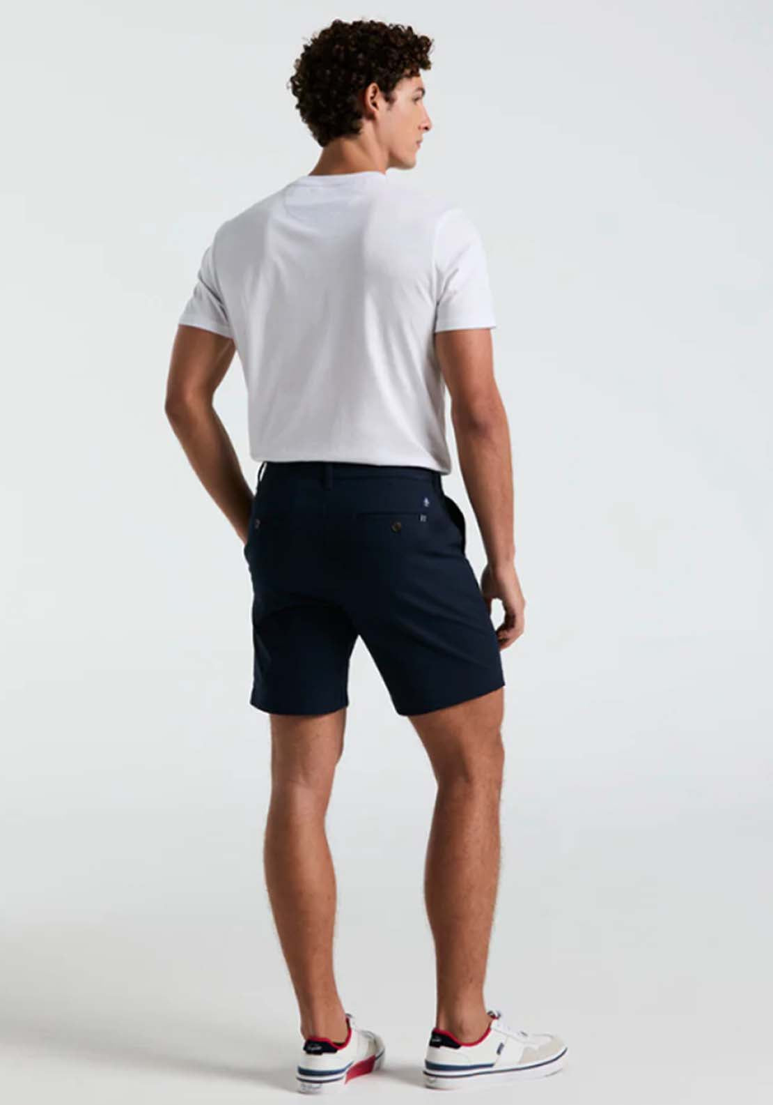 Penguin Chino Shorts - 413 Dark Sapphire 3 Shaws Department Stores