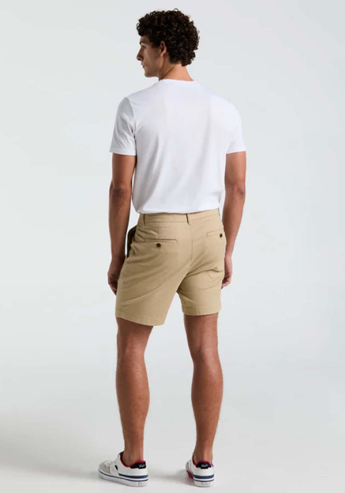 Penguin Chino Shorts - 254 Travertine 3 Shaws Department Stores