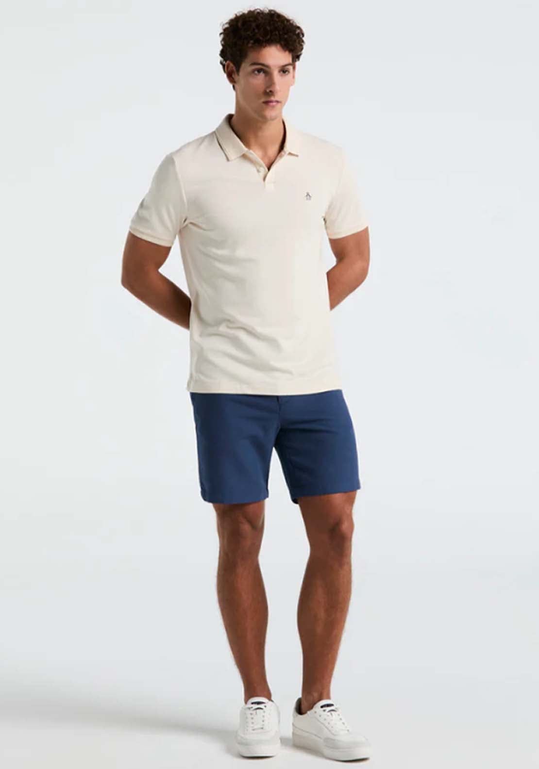 Penguin Pique Polo Shirt - 252 Birch 4 Shaws Department Stores