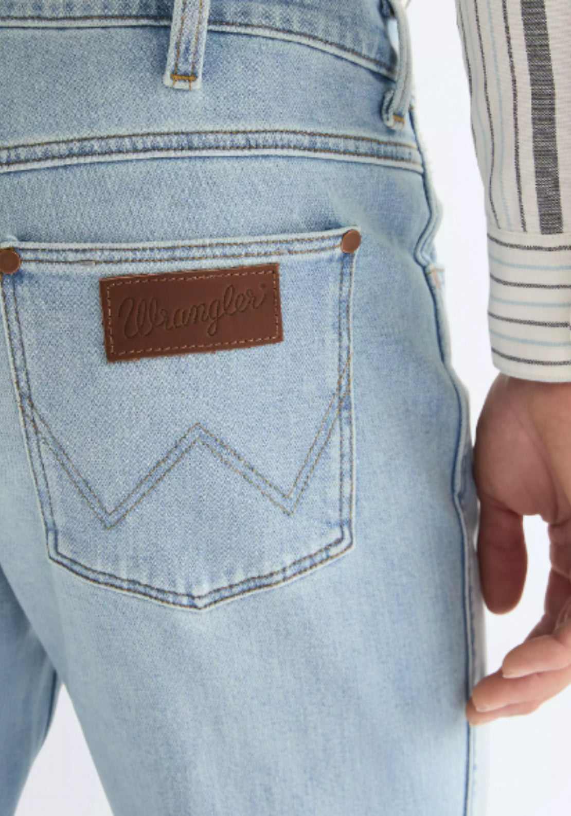 Wrangler Greensboro Toughlite Low Stretch Straight Jean - Fire Light 4 Shaws Department Stores