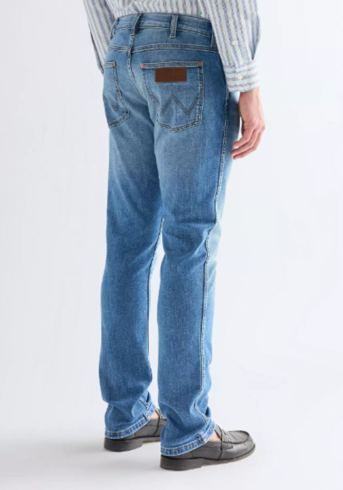 Wrangler Greensboro Toughlite Low Stretch Straight Jean - Harbour 2 Shaws Department Stores