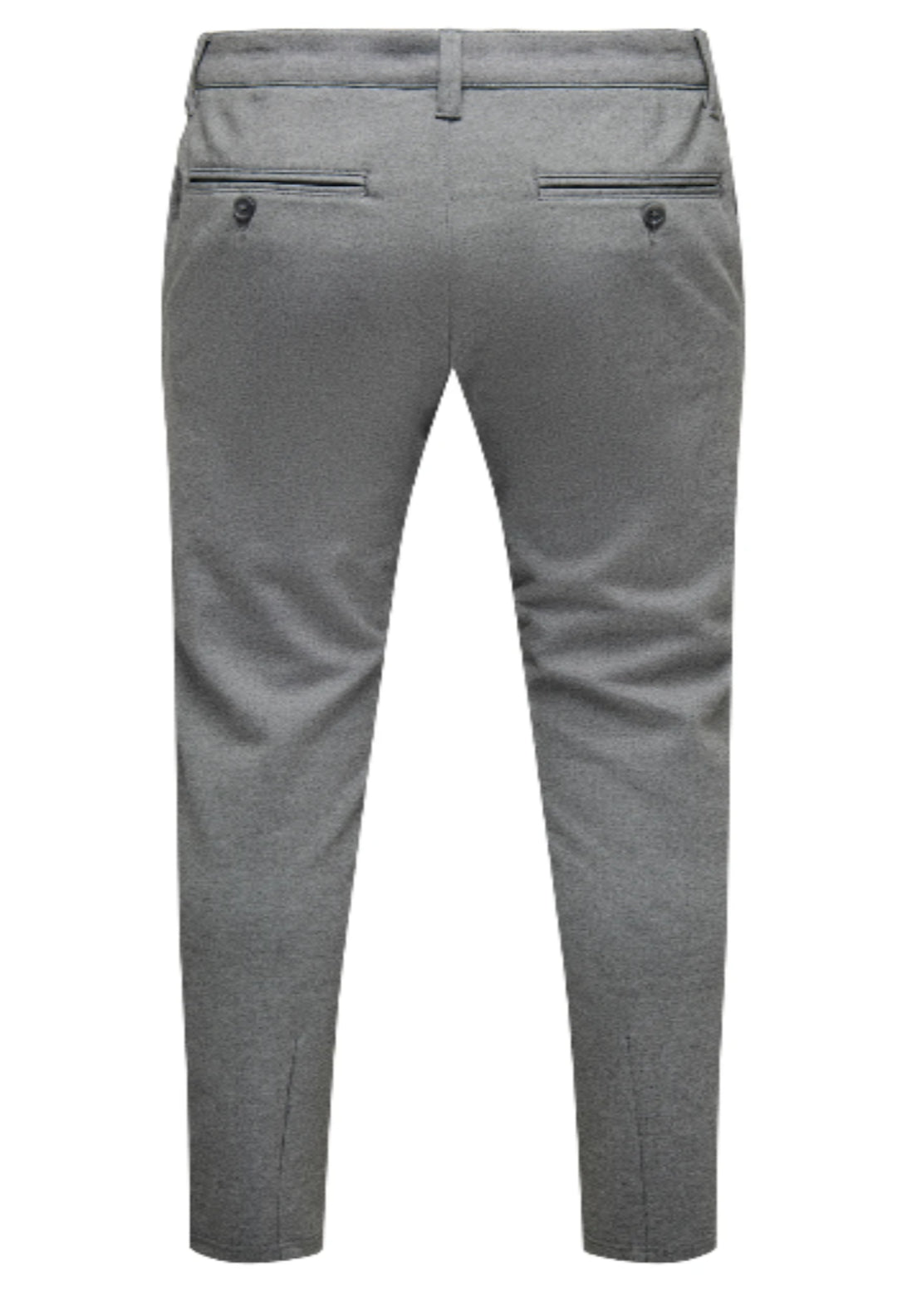 Only &amp; Sons Mark Slim Fit Chino Trousers - Grey 6 Shaws Department Stores