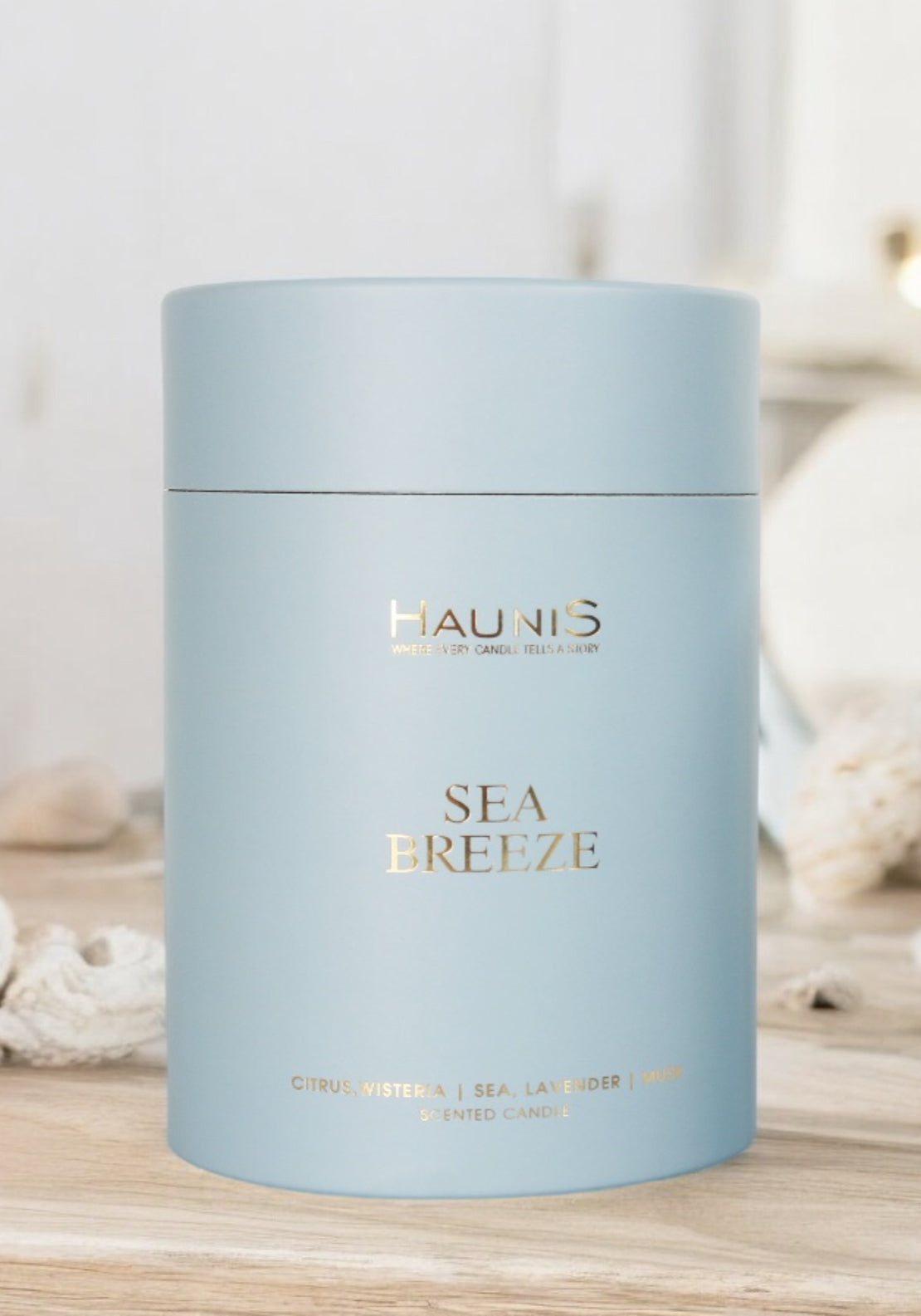 Haunis Sea Breeze Soy Blend Candle - Sea Breeze 4 Shaws Department Stores