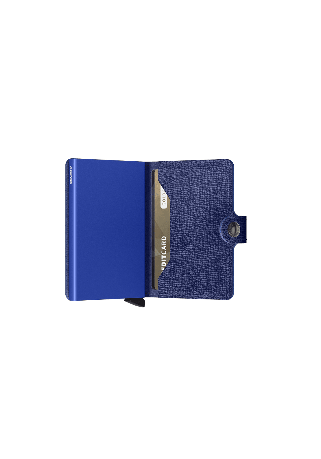 Secrid Mini Crisple Wallet - Cobalt Blue 4 Shaws Department Stores