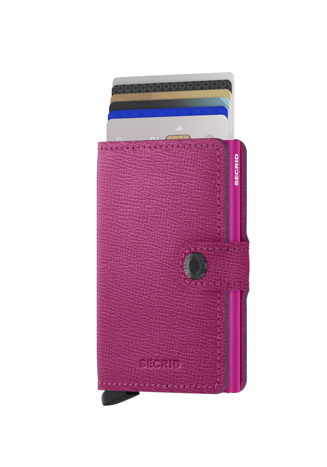 Secrid Mini Crisple Wallet - Fuchsia 2 Shaws Department Stores