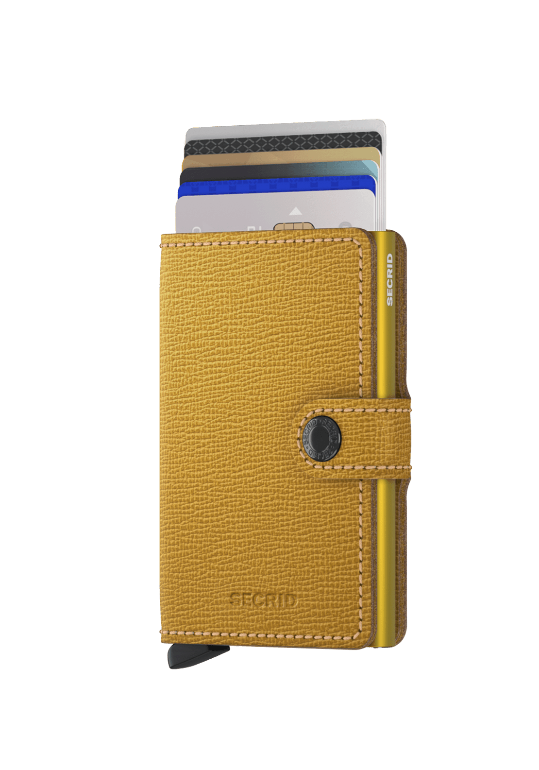 Secrid Mini Crisple Wallet - Ochre 2 Shaws Department Stores