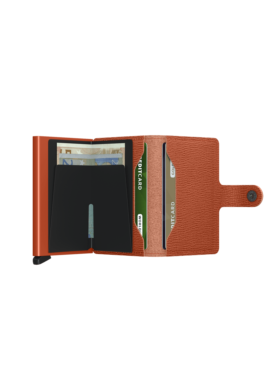 Secrid Mini Crisple Wallet - Pumpkin 5 Shaws Department Stores