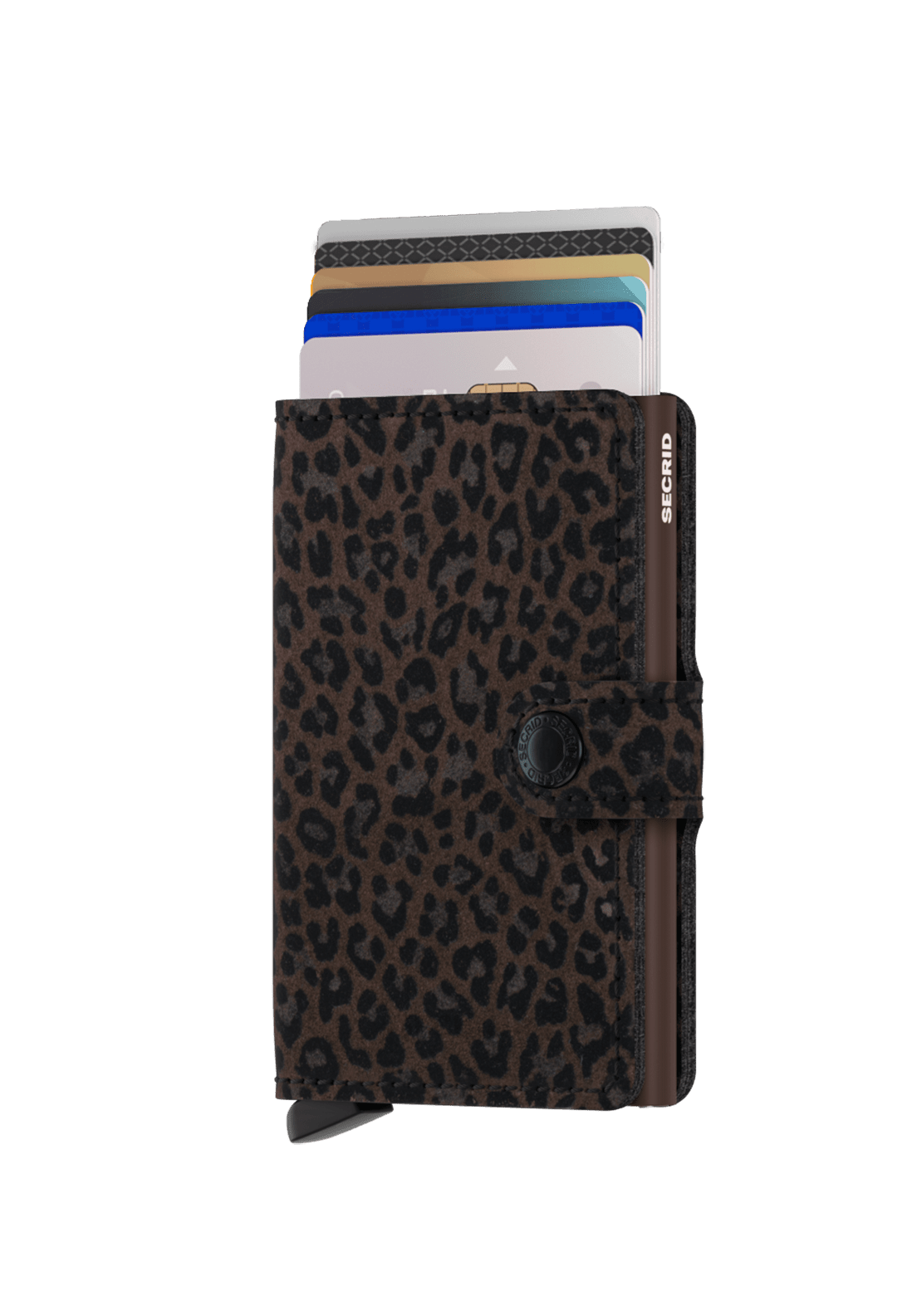 Secrid Mini Leo Wallet - Brown 2 Shaws Department Stores