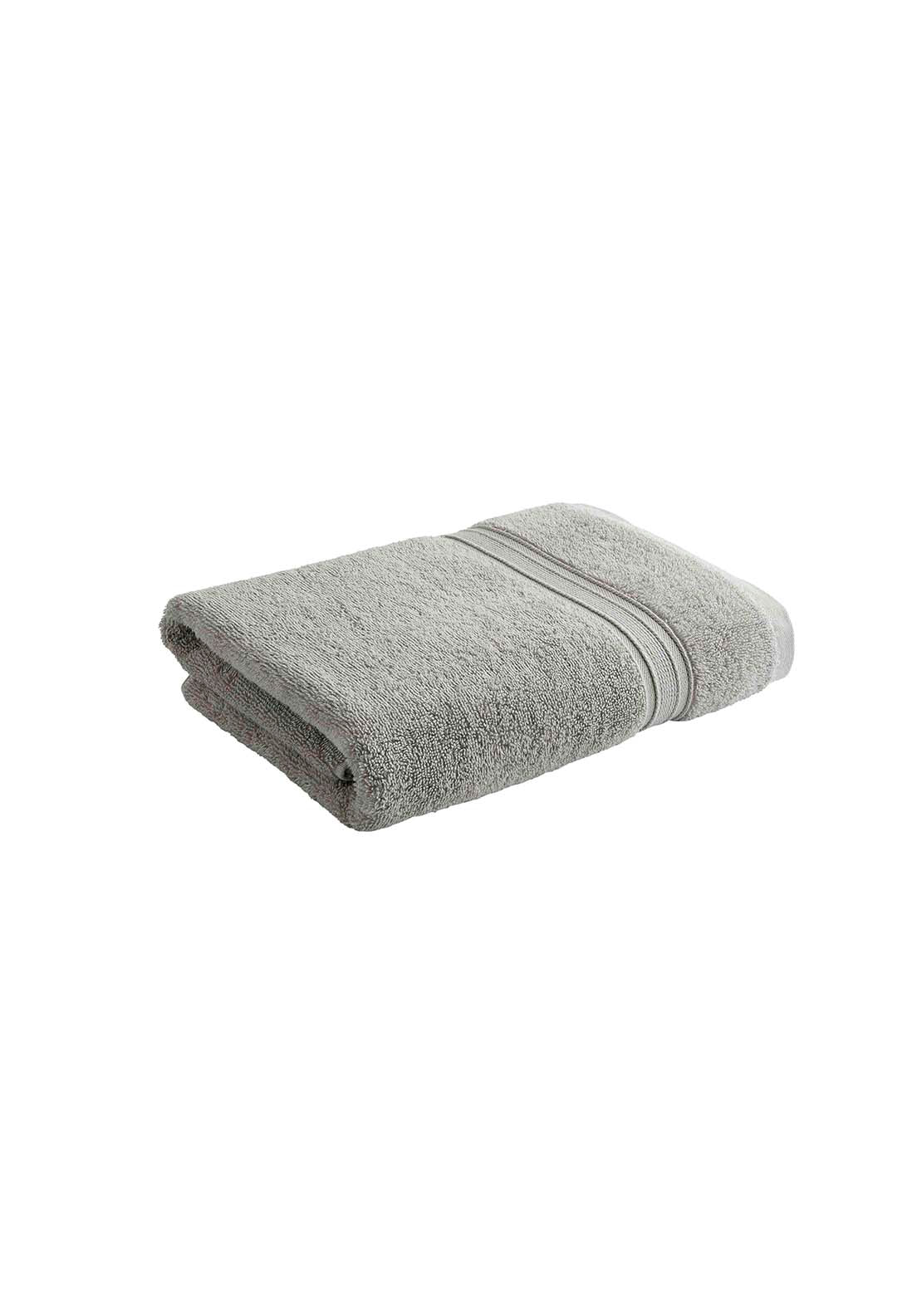 Christy Serene Hand Towel - Dove Grey 1 Shaws Department Stores