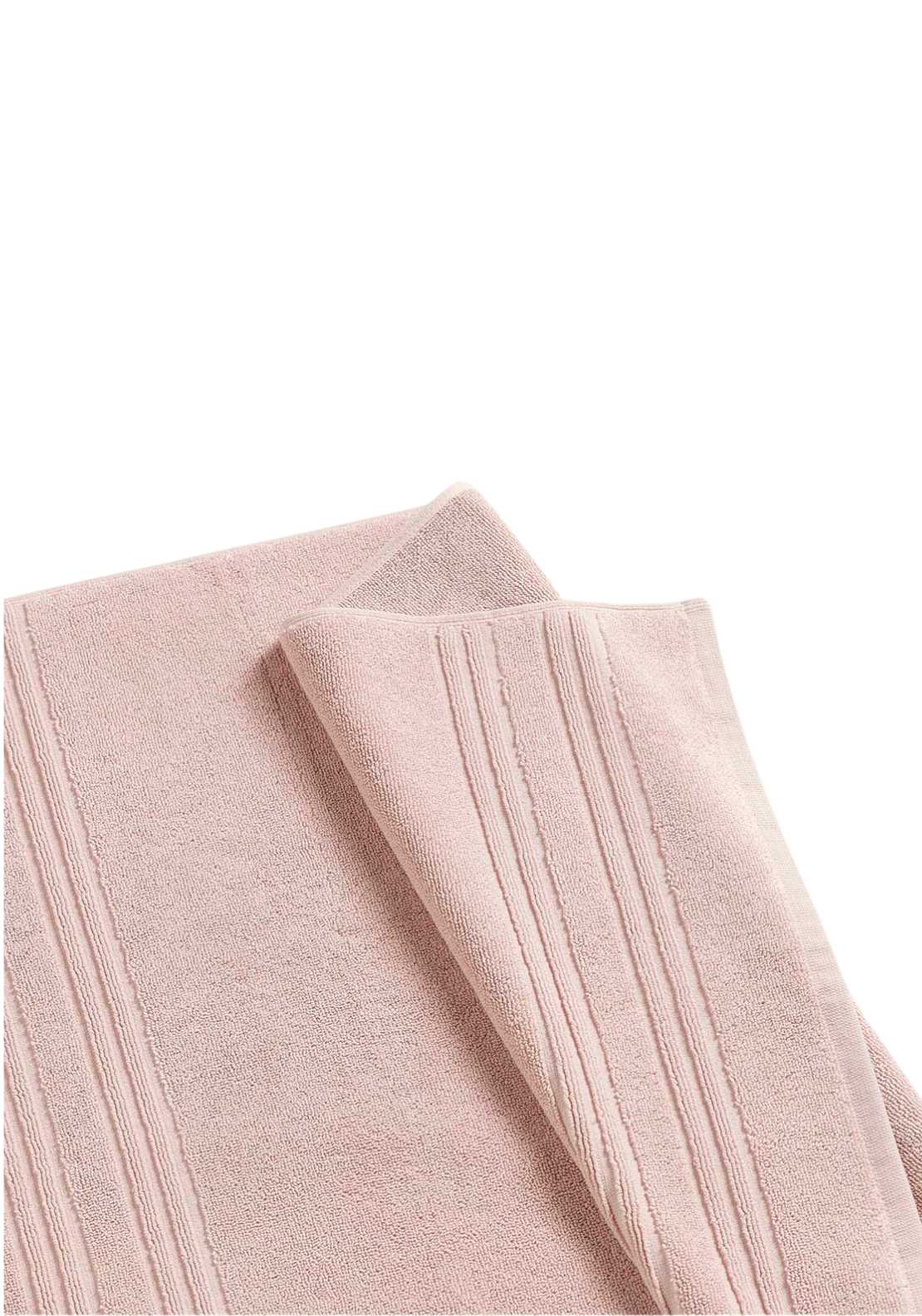Christy Serene Bath Mat - Dusty Pink 2 Shaws Department Stores