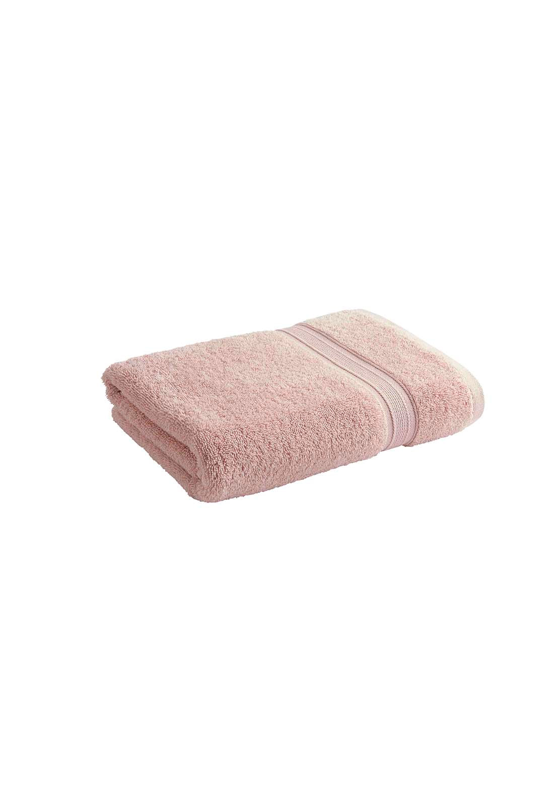 Christy Serene Hand Towel - Dusty Pink 1 Shaws Department Stores