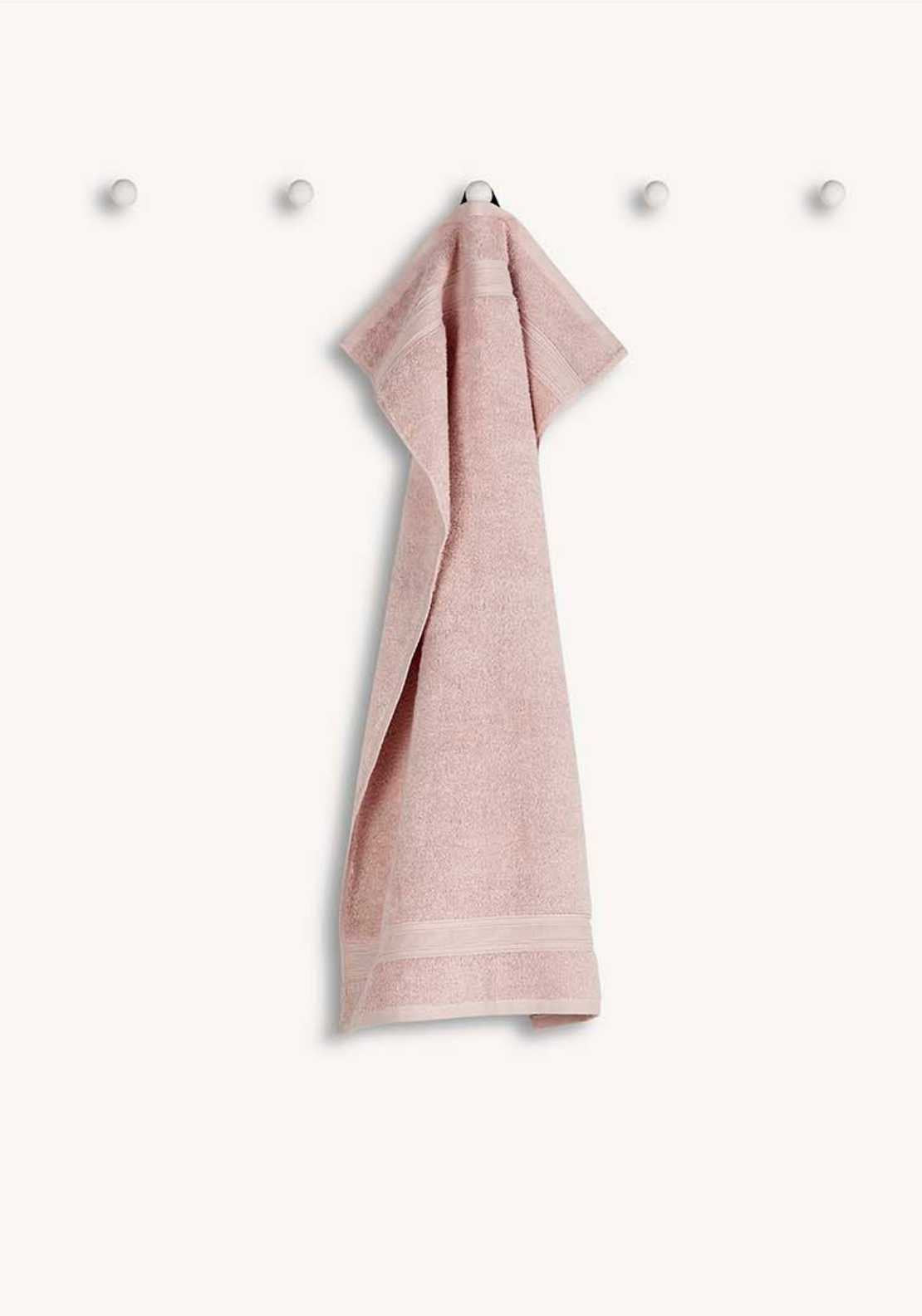Christy Serene Hand Towel - Dusty Pink 2 Shaws Department Stores