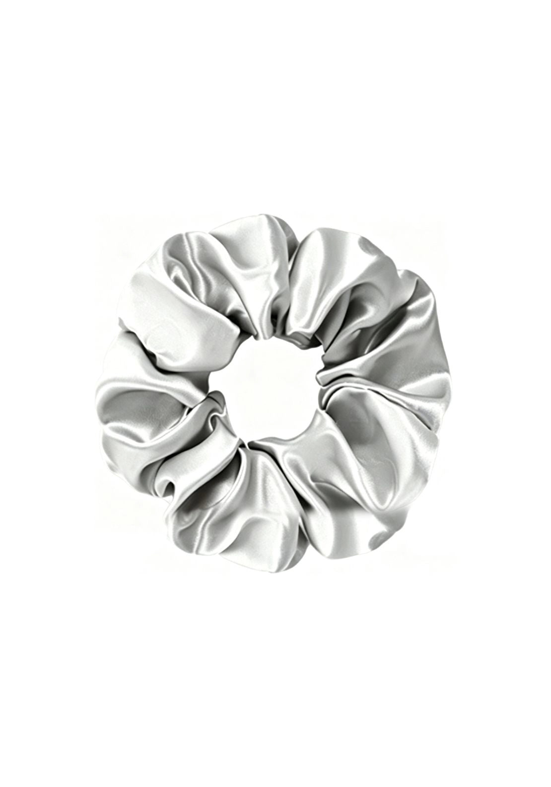 Heather &amp; Ferne Silk Gift Set Mask &amp; Scrunch - Grey 3 Shaws Department Stores