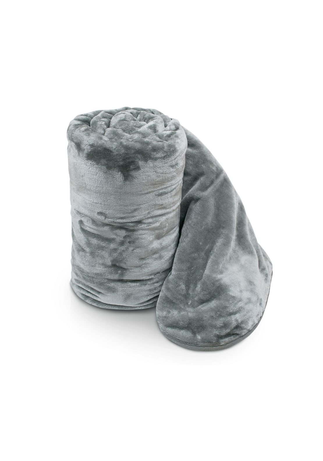 The Home Collection Mink Throw - Grey 1 Shaws Department Stores