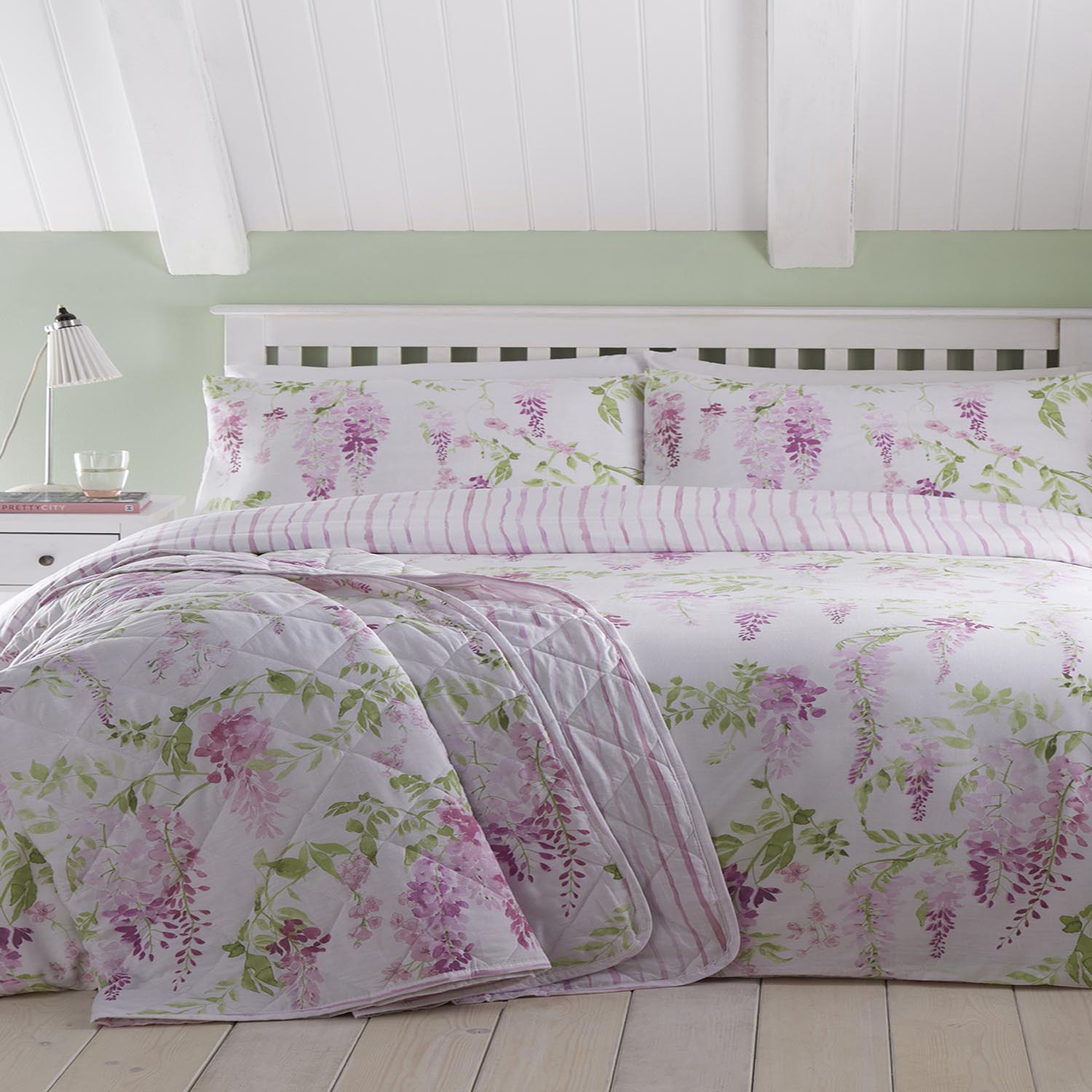 The Home Collection Siobhan Pink Bedspread 2 Shaws Department Stores
