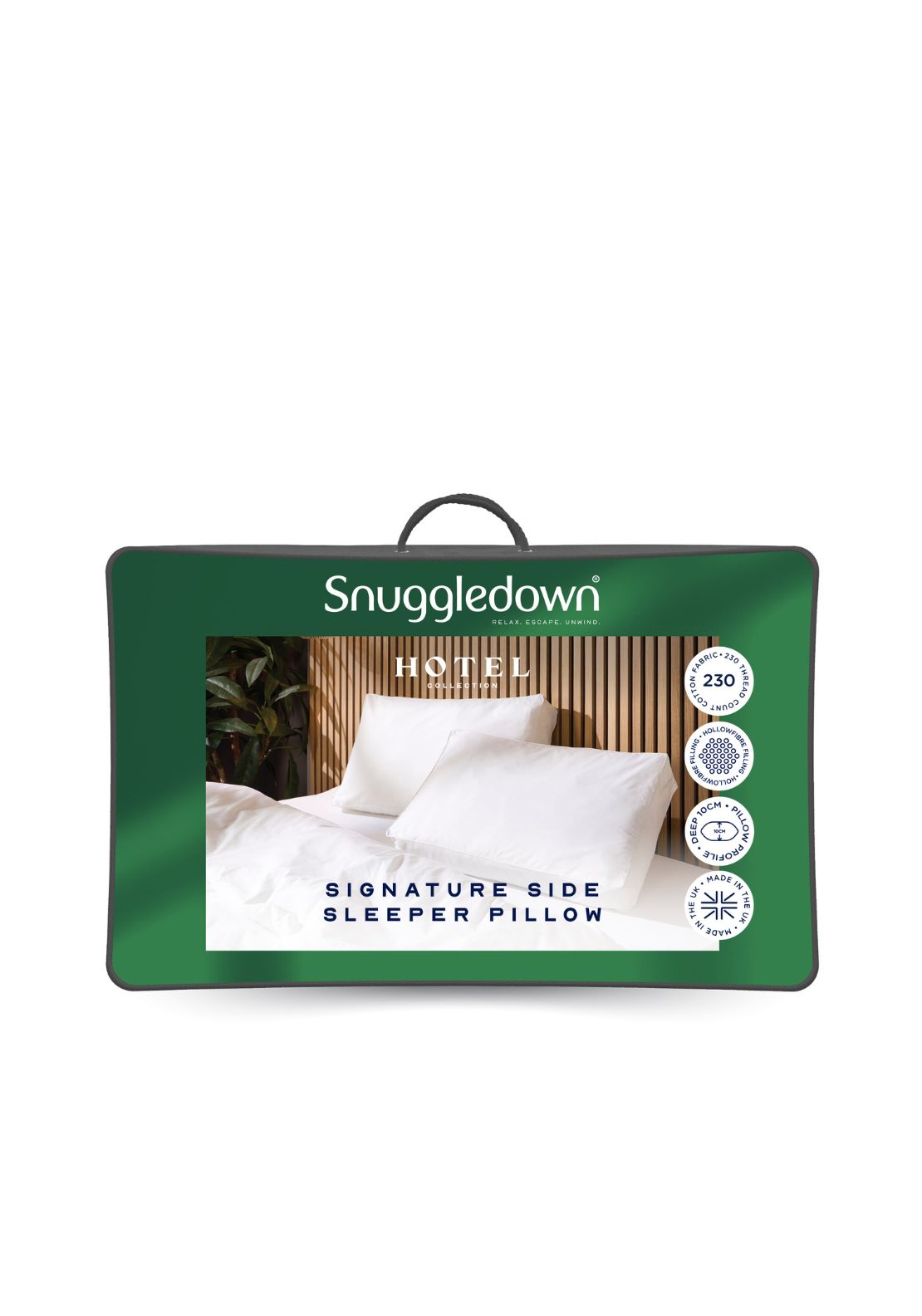 Snuggledown Side Sleeper Pillow - White 1 Shaws Department Stores