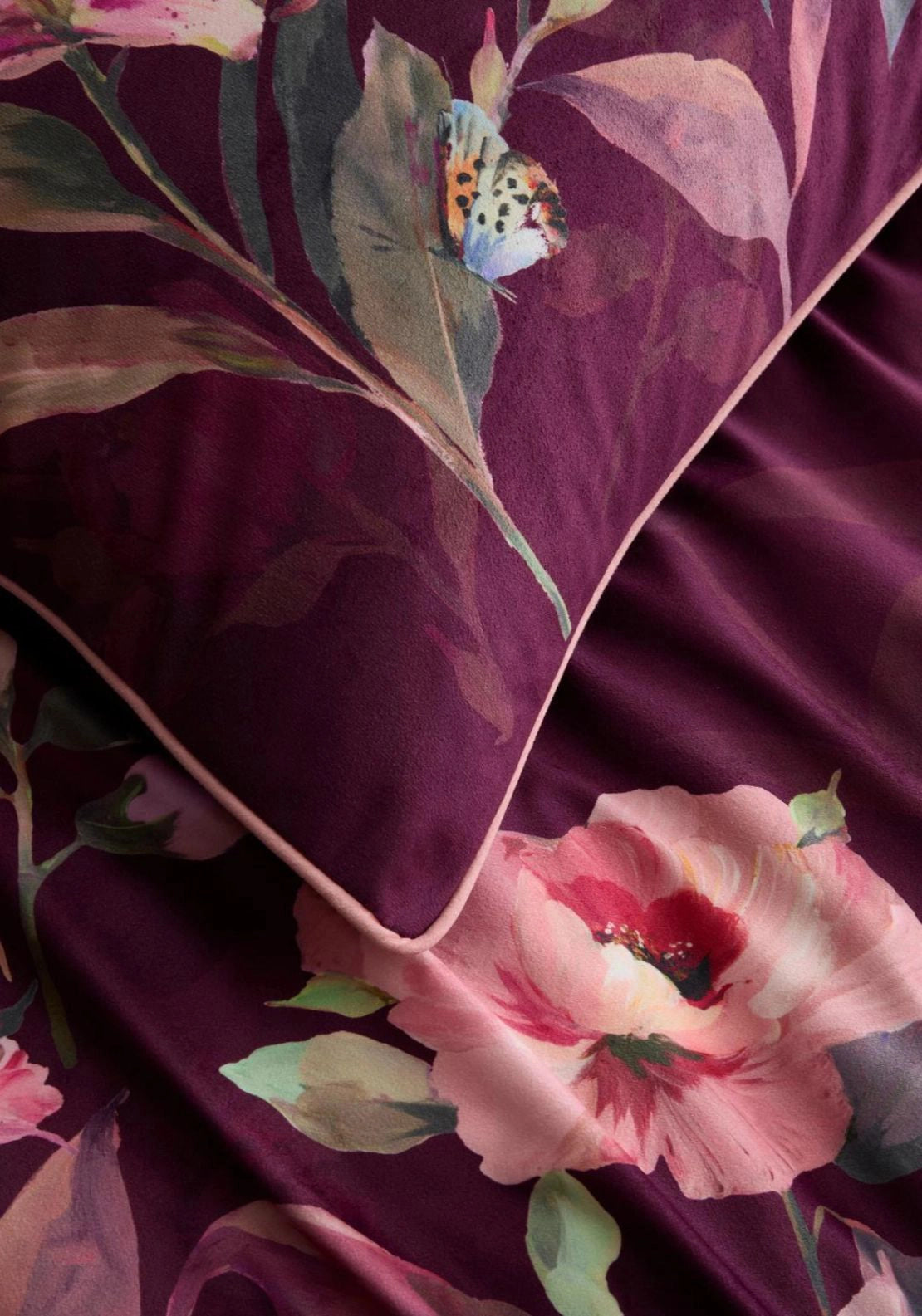 Tianna Duvet Set - Berry