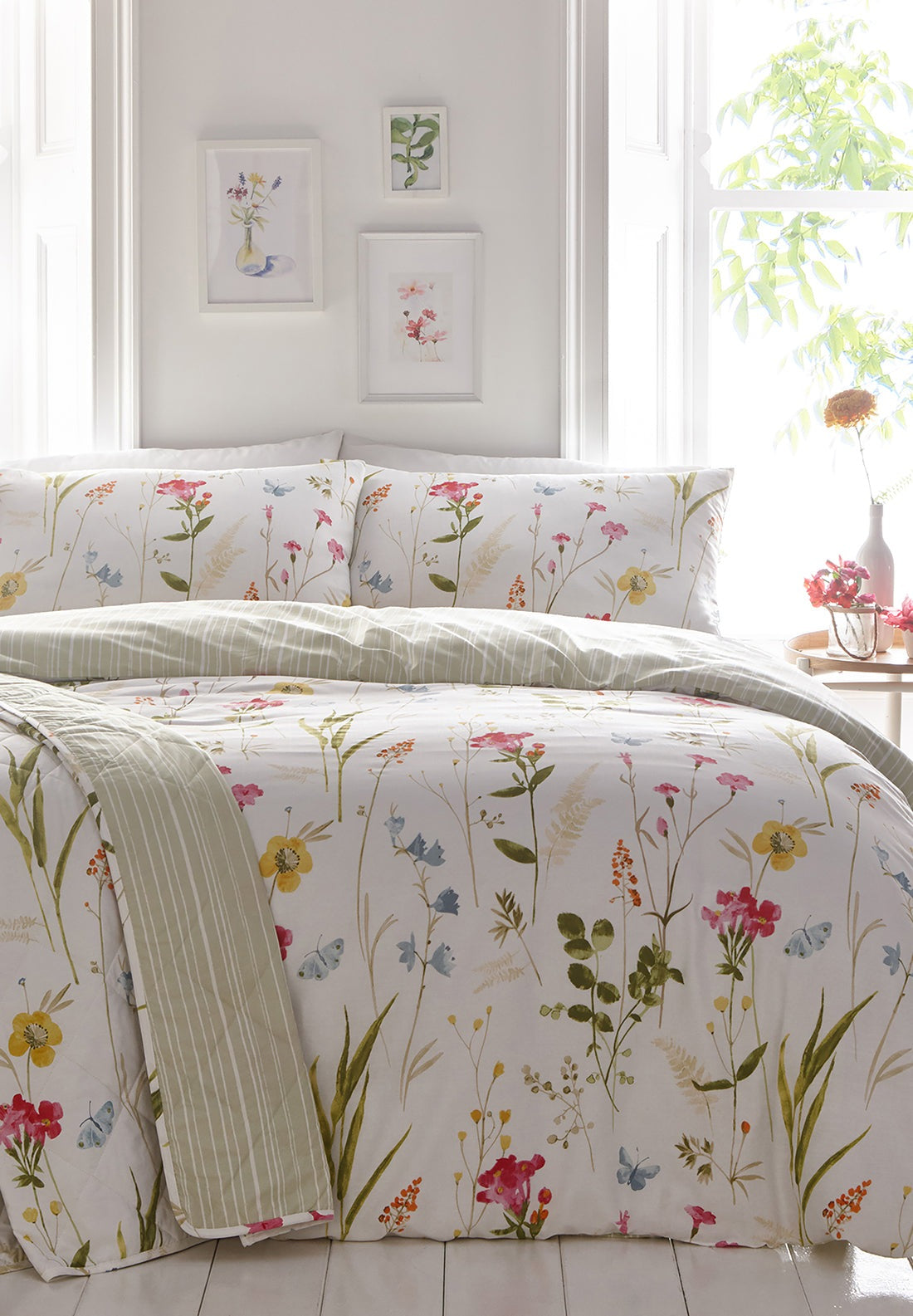 The Home Collection Spring Time Bedspread 229cm X 195cm 1 Shaws Department Stores