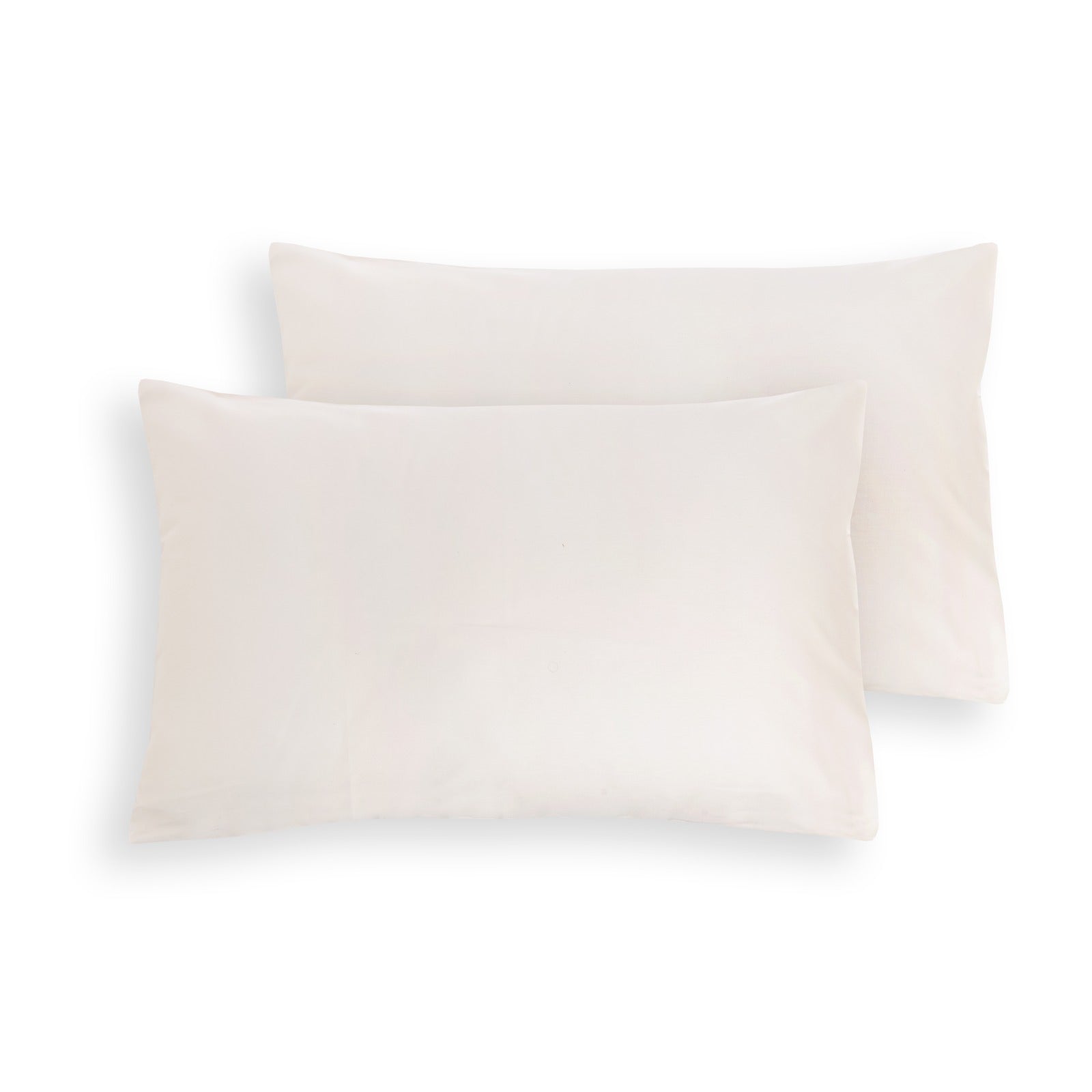 Heather &amp; Ferne 300 Thread Count 100% Cotton Housewife Pillowcase - Cream 1 Shaws Department Stores