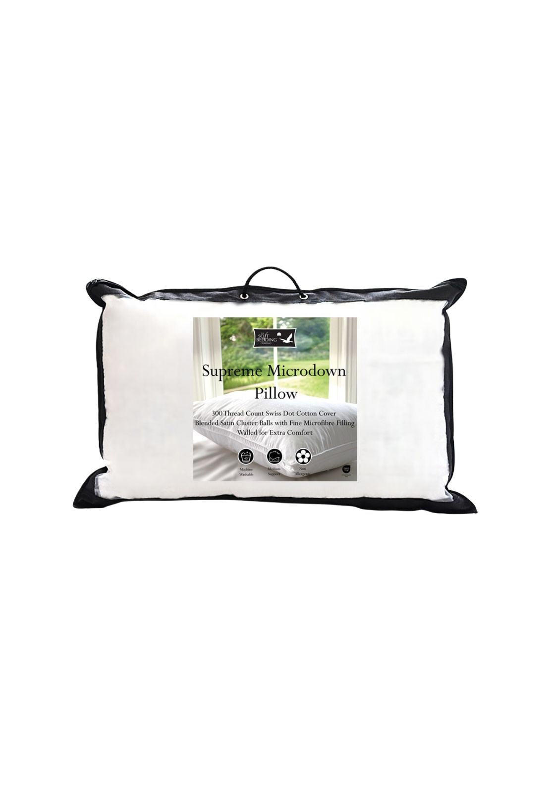 The Home Collection Supreme Microdown Pillow - White 1 Shaws Department Stores