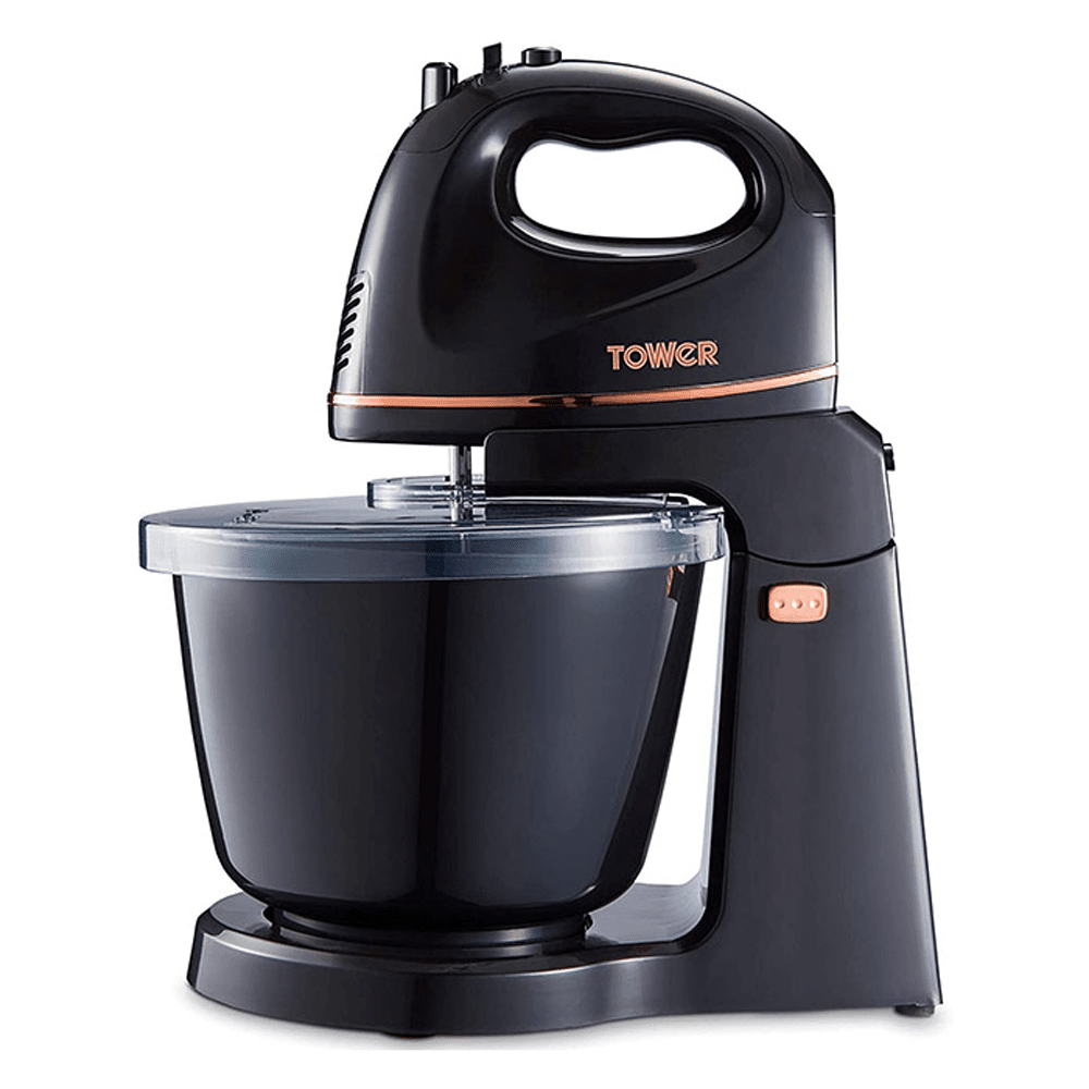 300W 2.5L Hand and Stand Mixer - Black