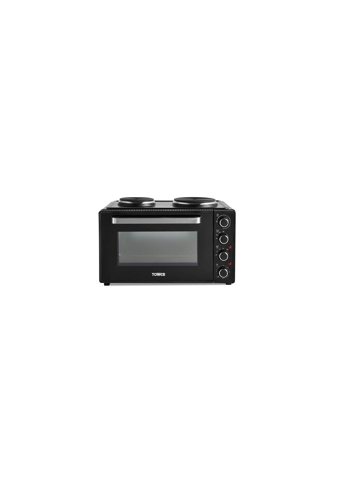 Tower 42L Mini Oven With Hot Plates | T14045 2 Shaws Department Stores