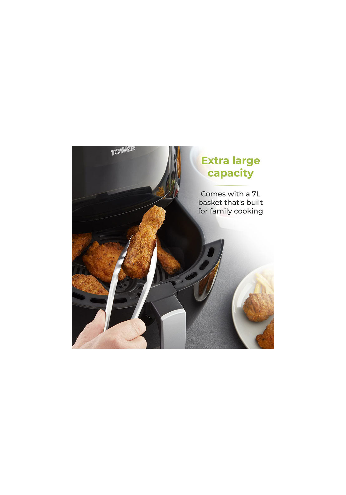 Tower Vortx Vizion 7L Digit Air Fryer | T17072 4 Shaws Department Stores