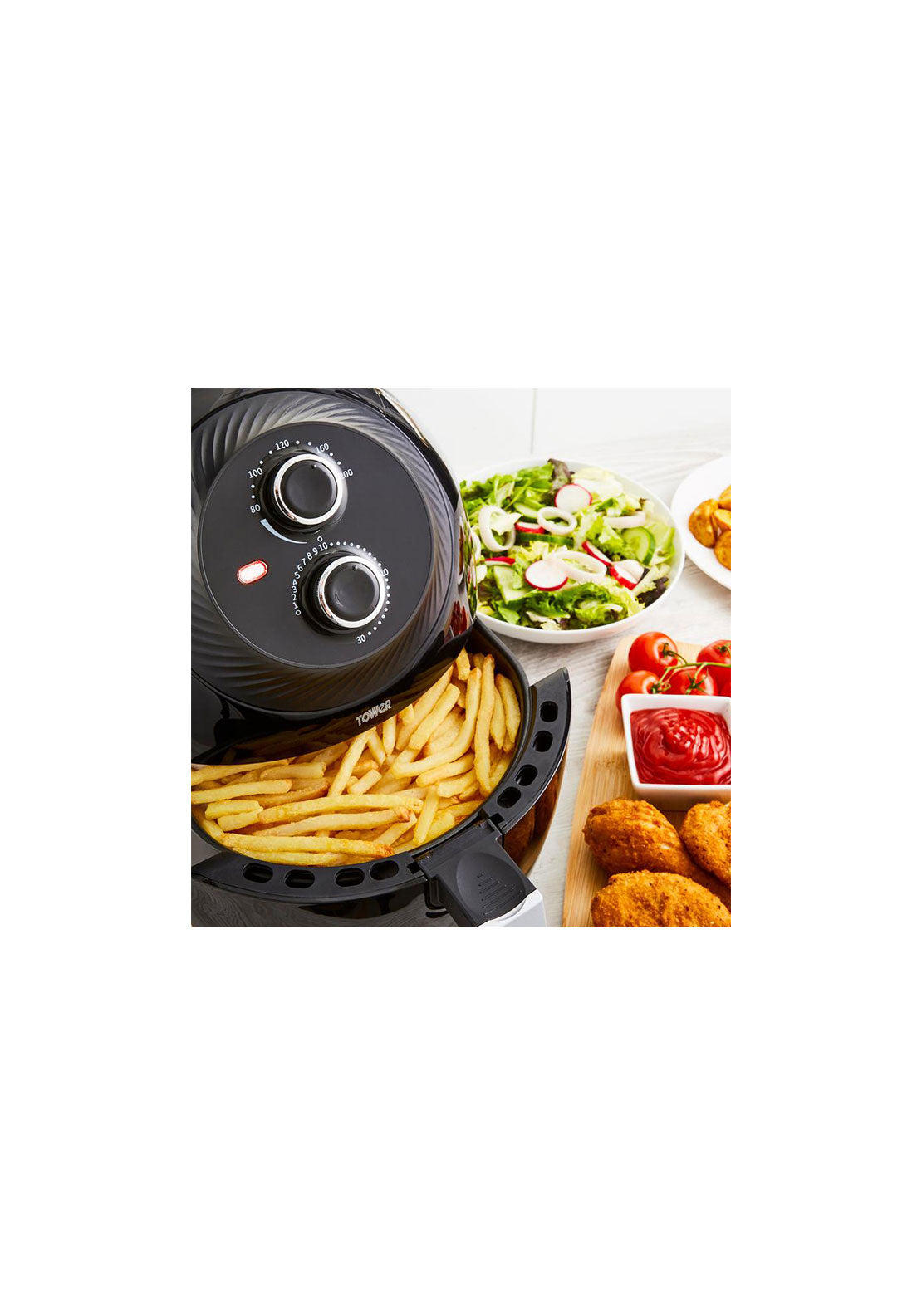 Tower Vortx 4L Manual Air Fryer | T17082 8 Shaws Department Stores