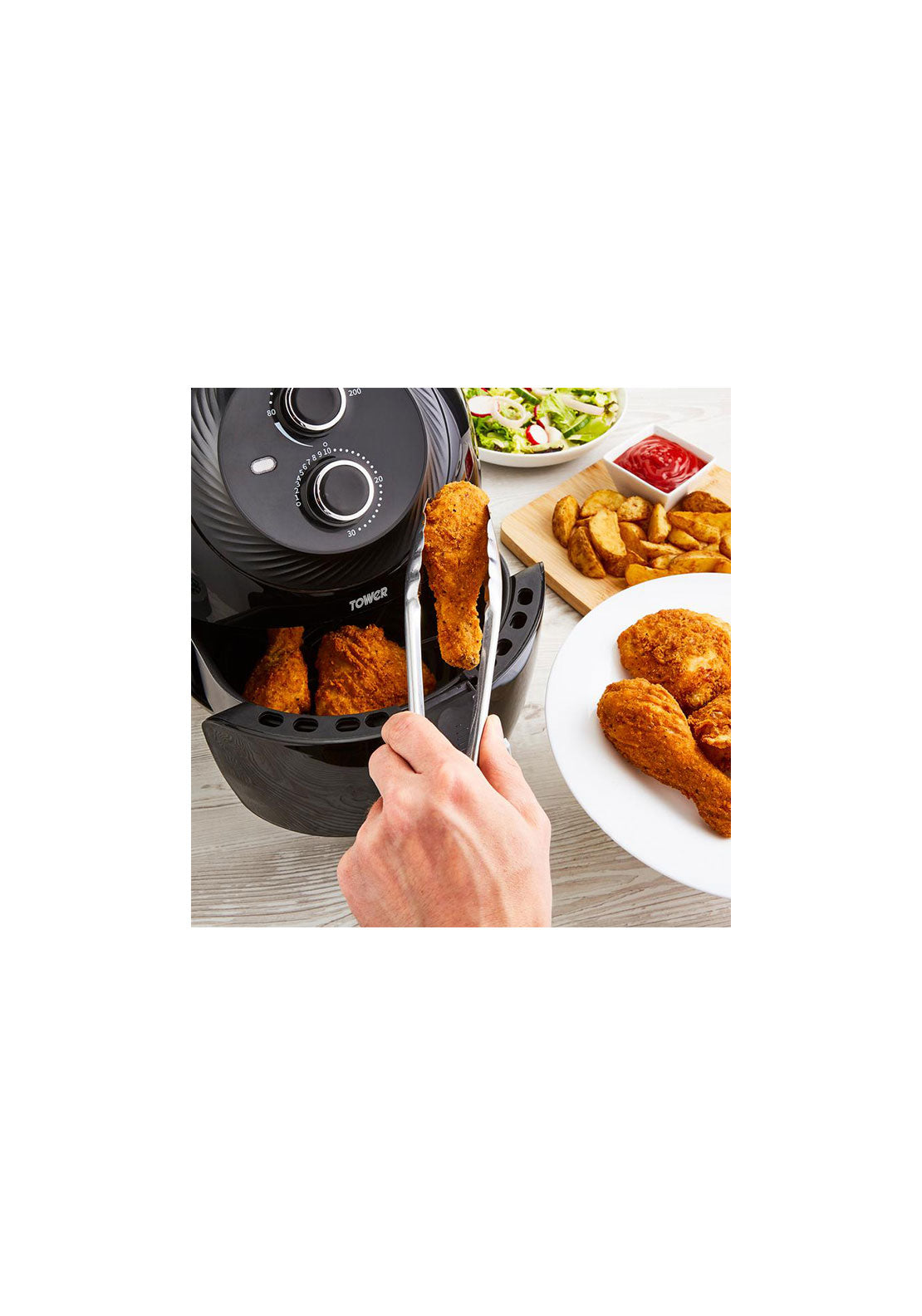 Tower Vortx 4L Manual Air Fryer | T17082 7 Shaws Department Stores