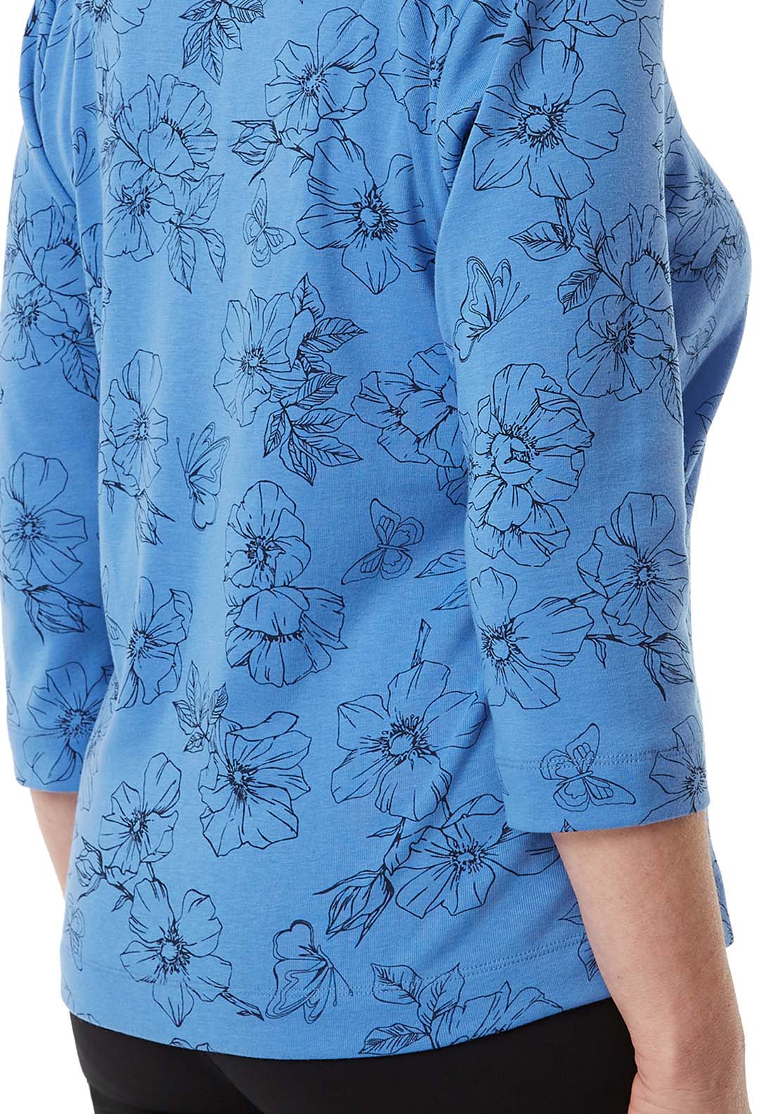 Tigiwear Flora And Butterfly Print Top 4 Shaws Department Stores