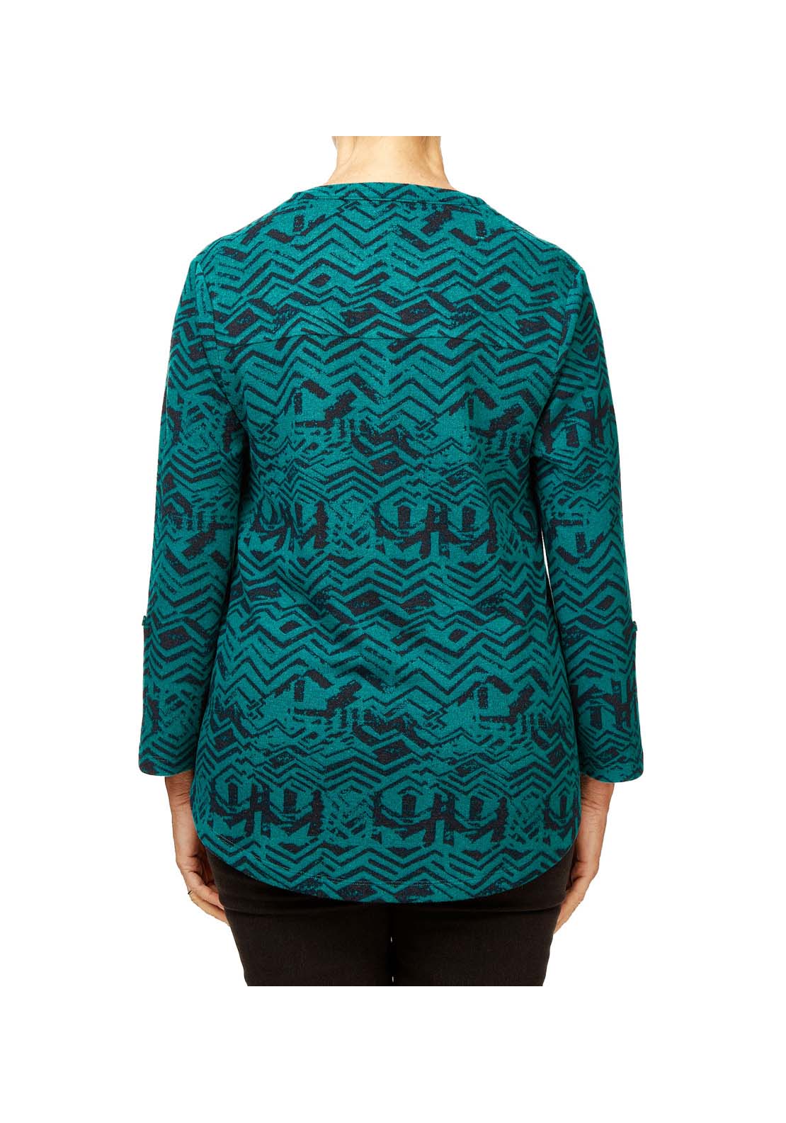 Tigiwear Azure Abstract Print Top 4 Shaws Department Stores