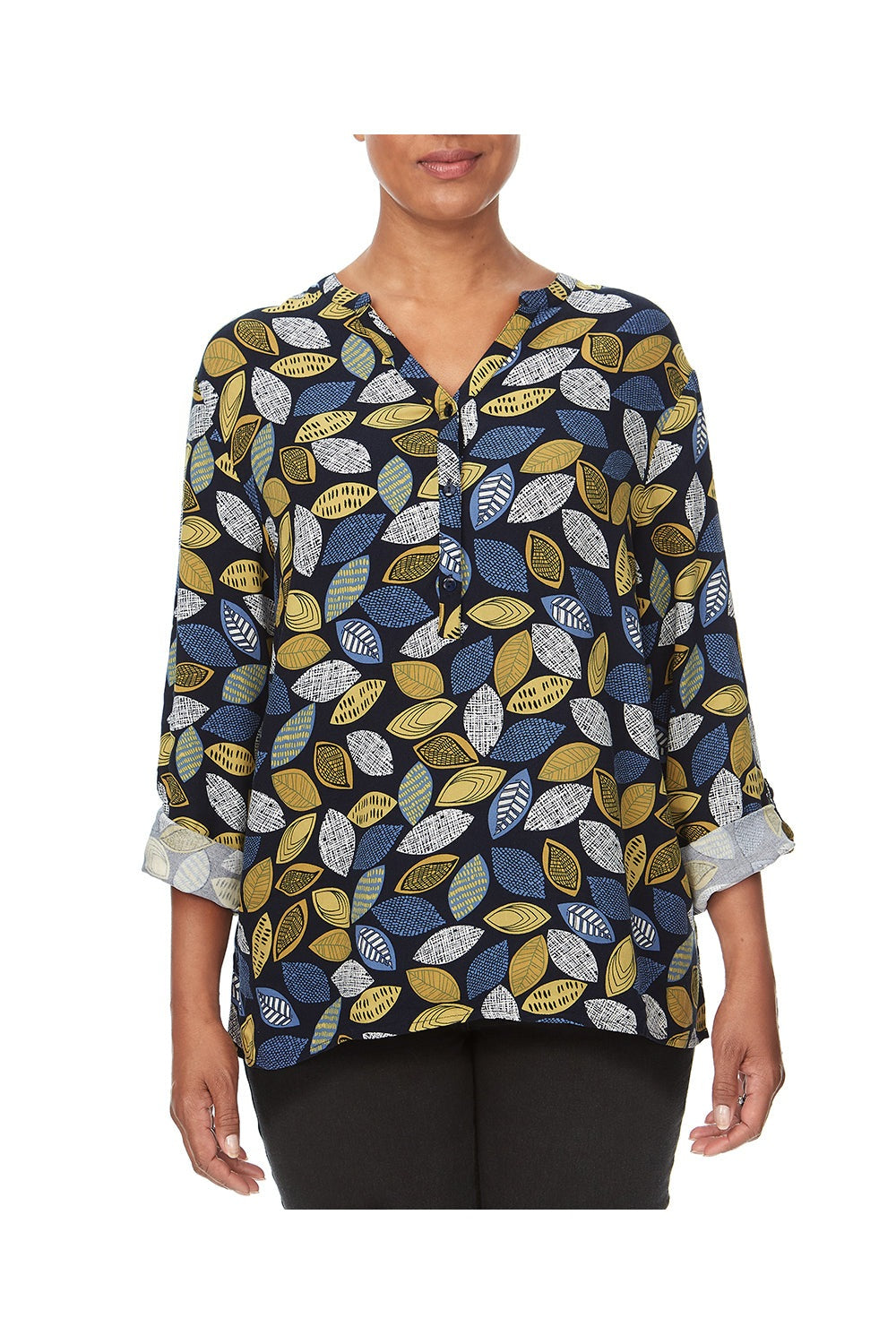 Tigiwear Mixed Leaf Notch 5 Shaws Department Stores