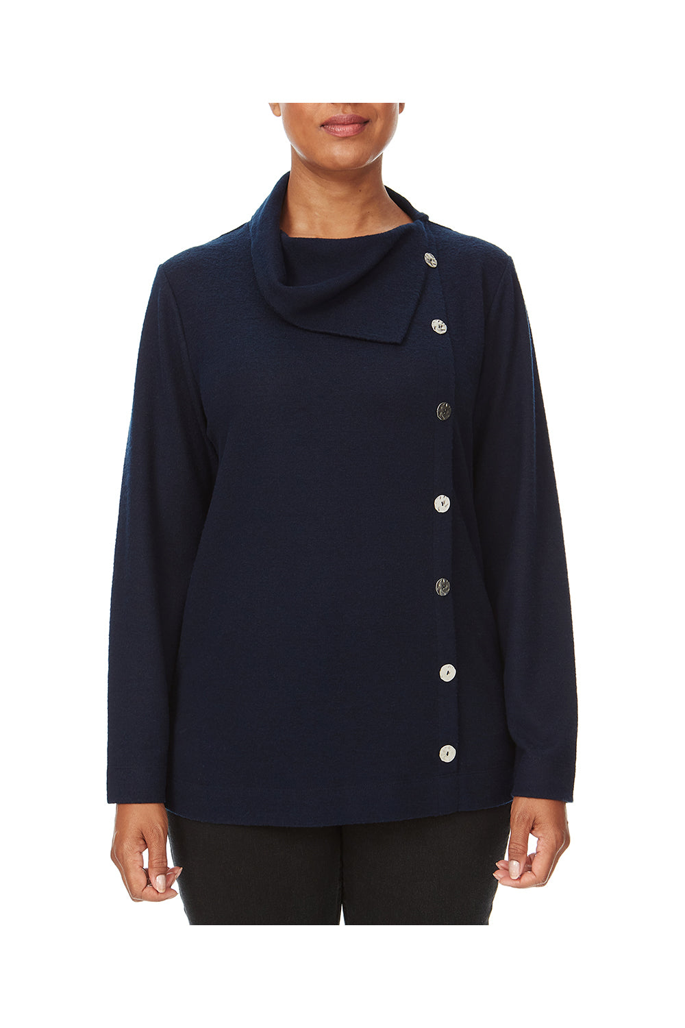 Tigiwear Split Cowl Top 5 Shaws Department Stores