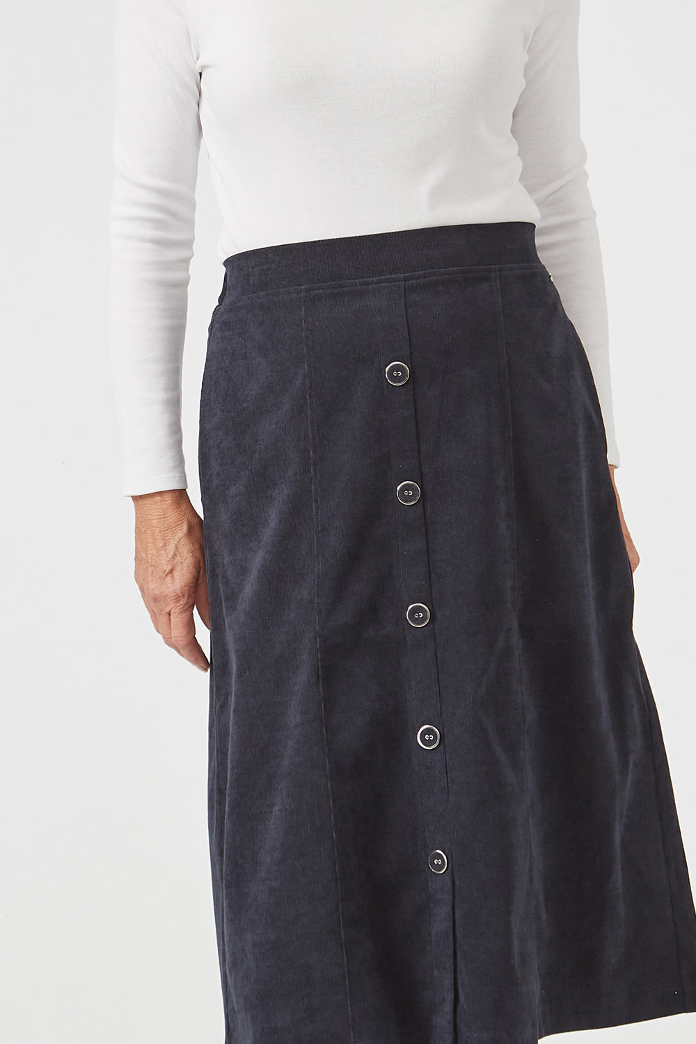 Tigiwear Cord Button Skirt 2 Shaws Department Stores