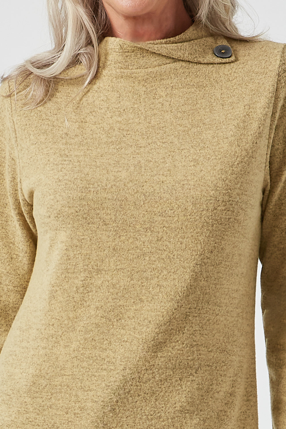 Tigiwear Split Turtleneck Top 2 Shaws Department Stores