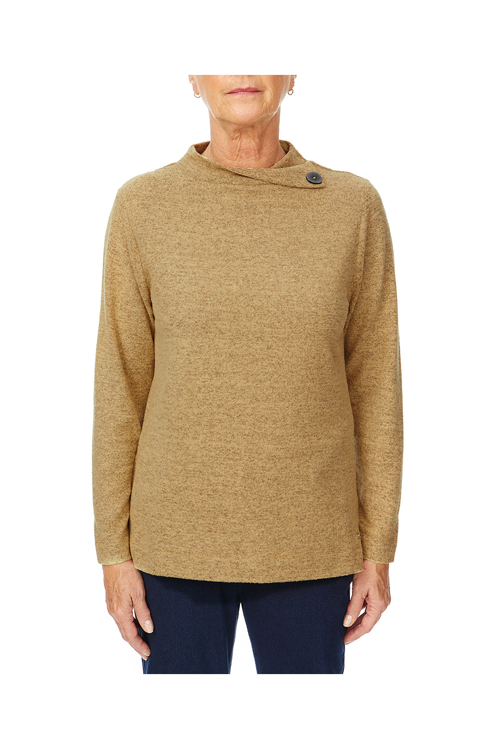 Tigiwear Split Turtleneck Top 5 Shaws Department Stores