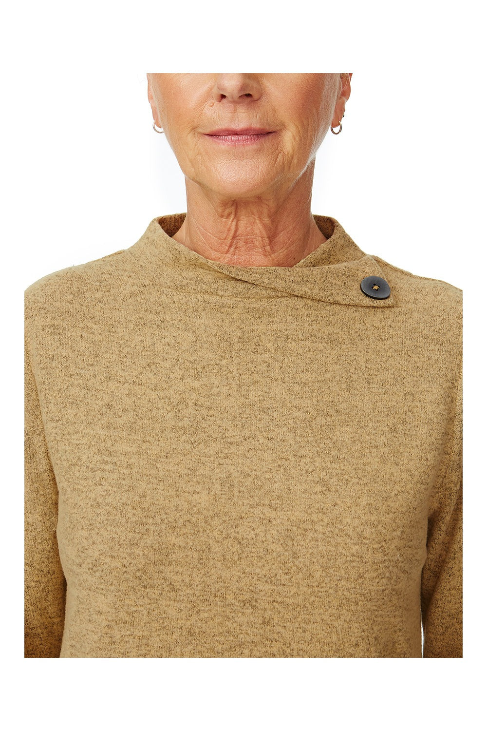 Tigiwear Split Turtleneck Top 4 Shaws Department Stores