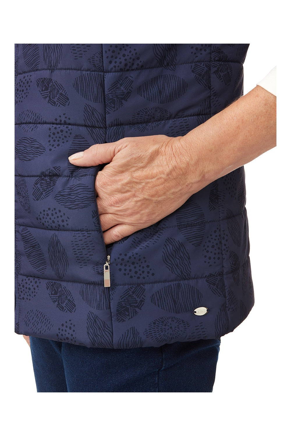 Tigiwear Leaf Gilet 4 Shaws Department Stores