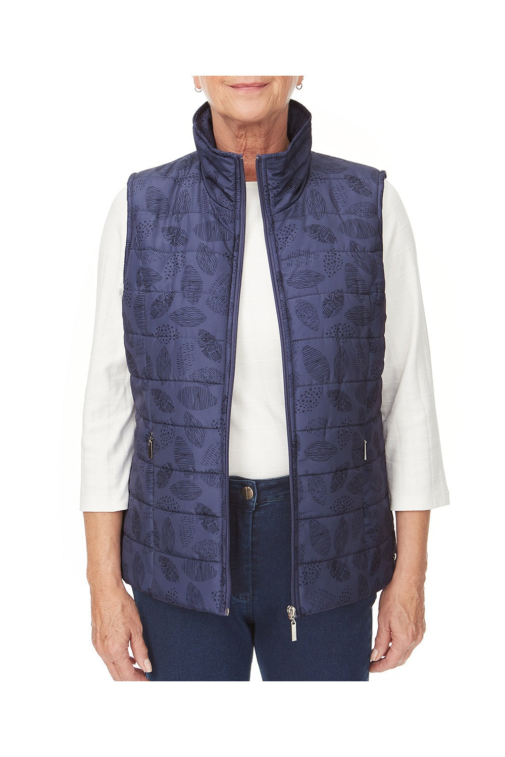Tigiwear Leaf Gilet 2 Shaws Department Stores