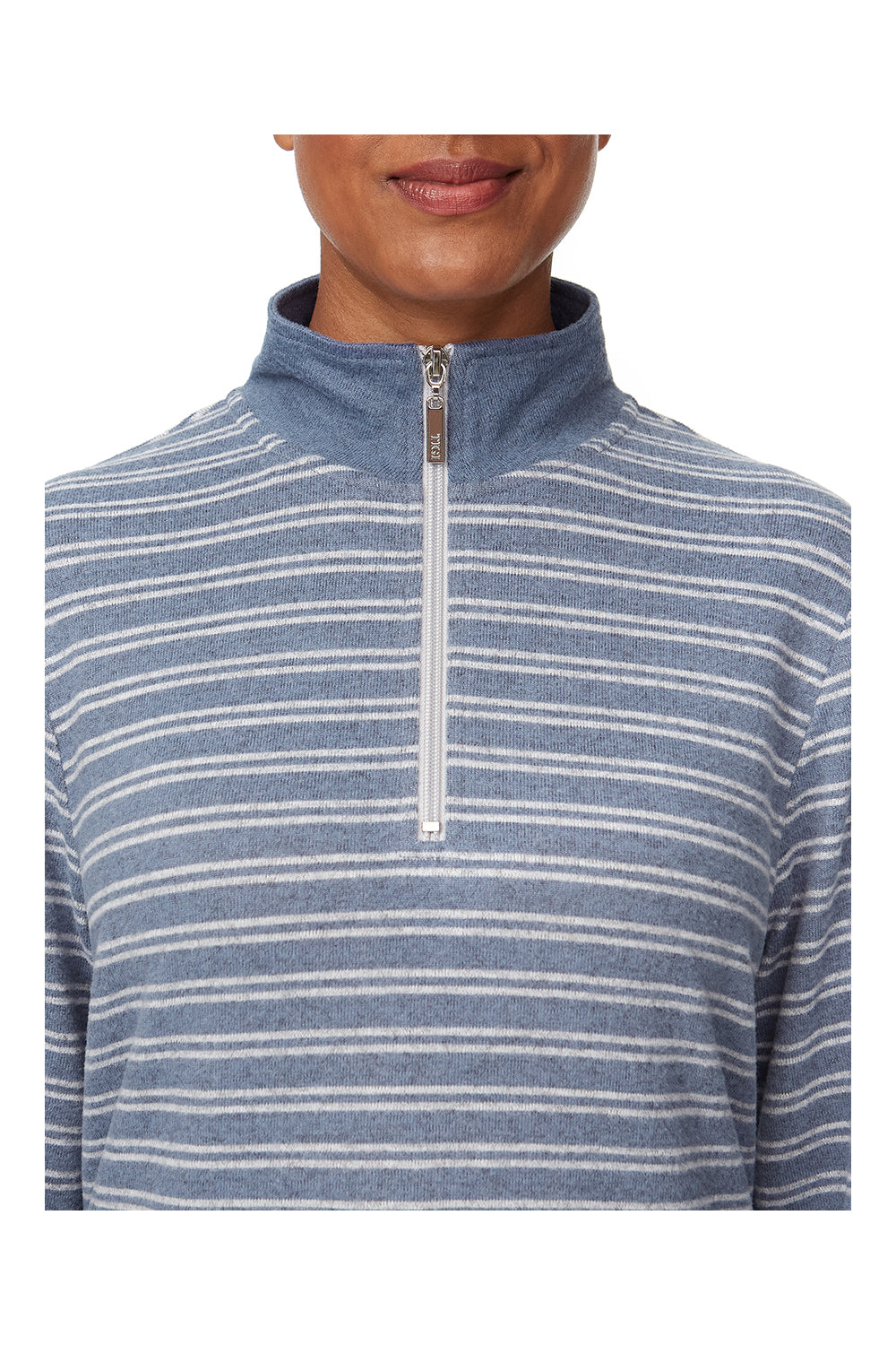 Tigiwear 1/2 Zip Stripe Top 2 Shaws Department Stores