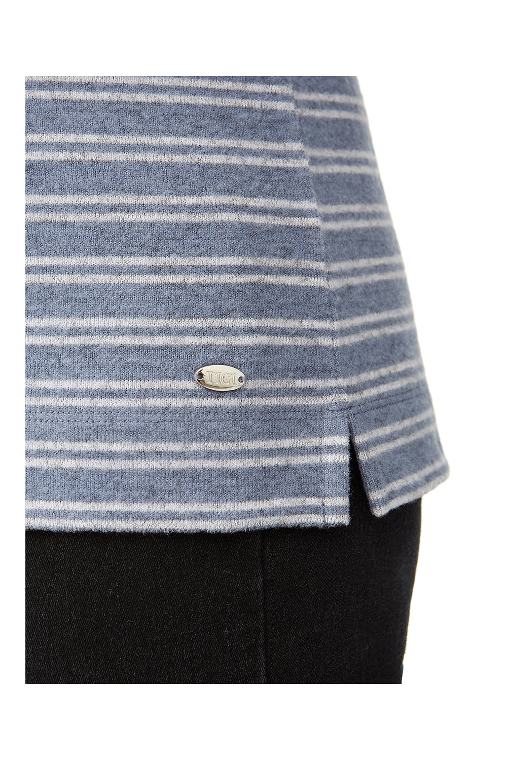 Tigiwear 1/2 Zip Stripe Top 3 Shaws Department Stores
