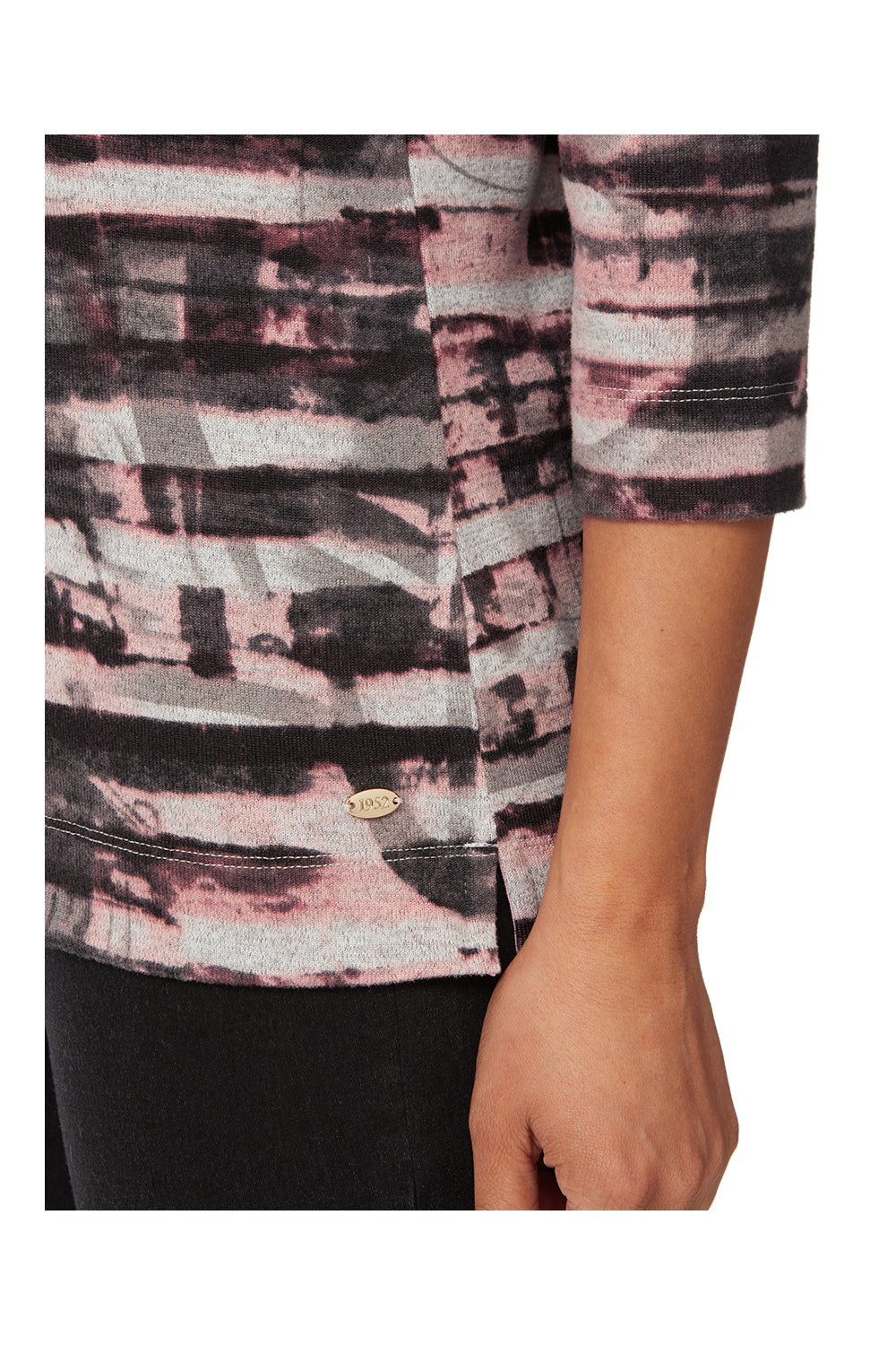 Tigiwear Textured Stripe Square Neck Top 3 Shaws Department Stores