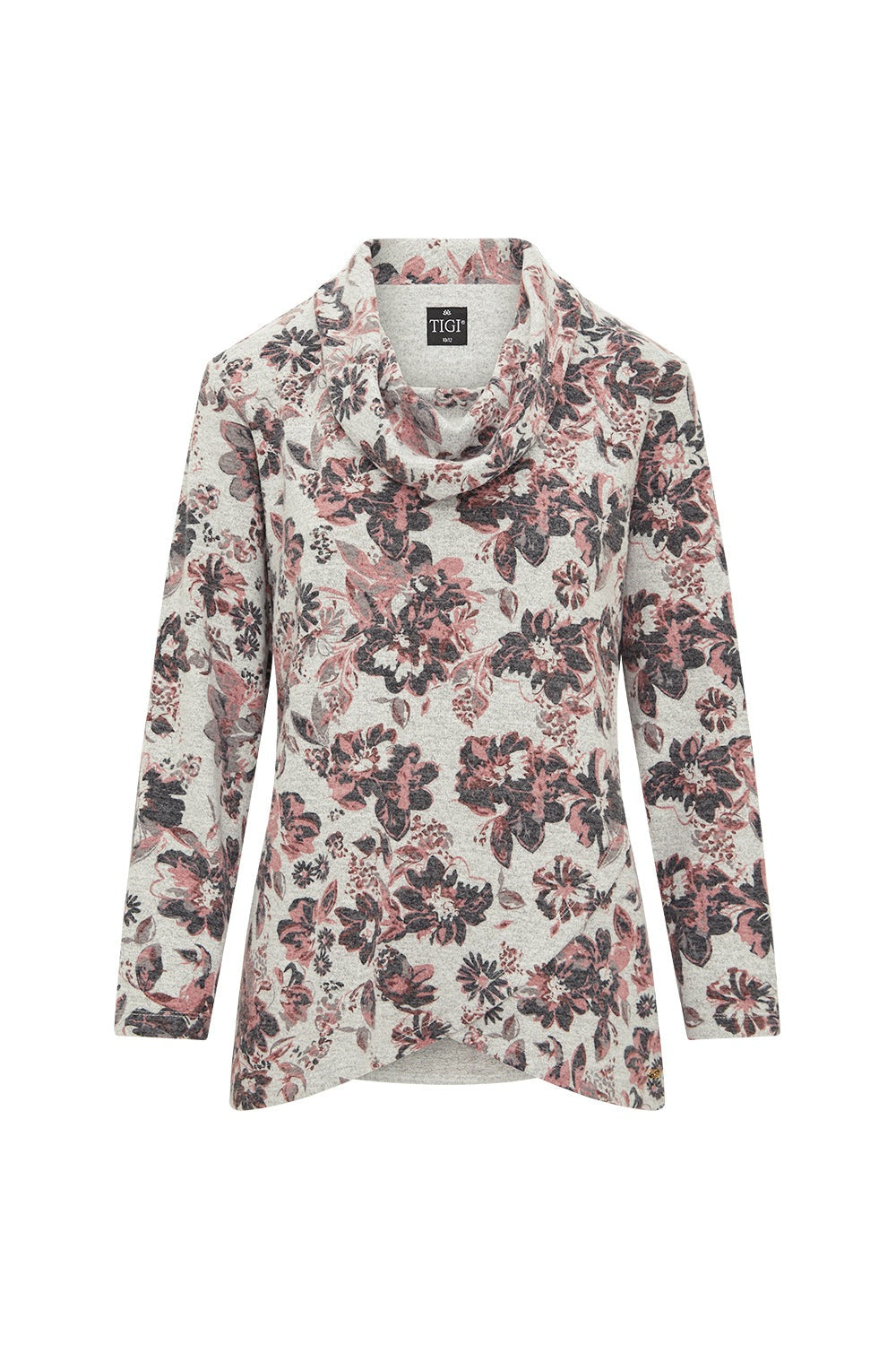 Tigiwear Cross Over All Over Print Floral Top 1 Shaws Department Stores