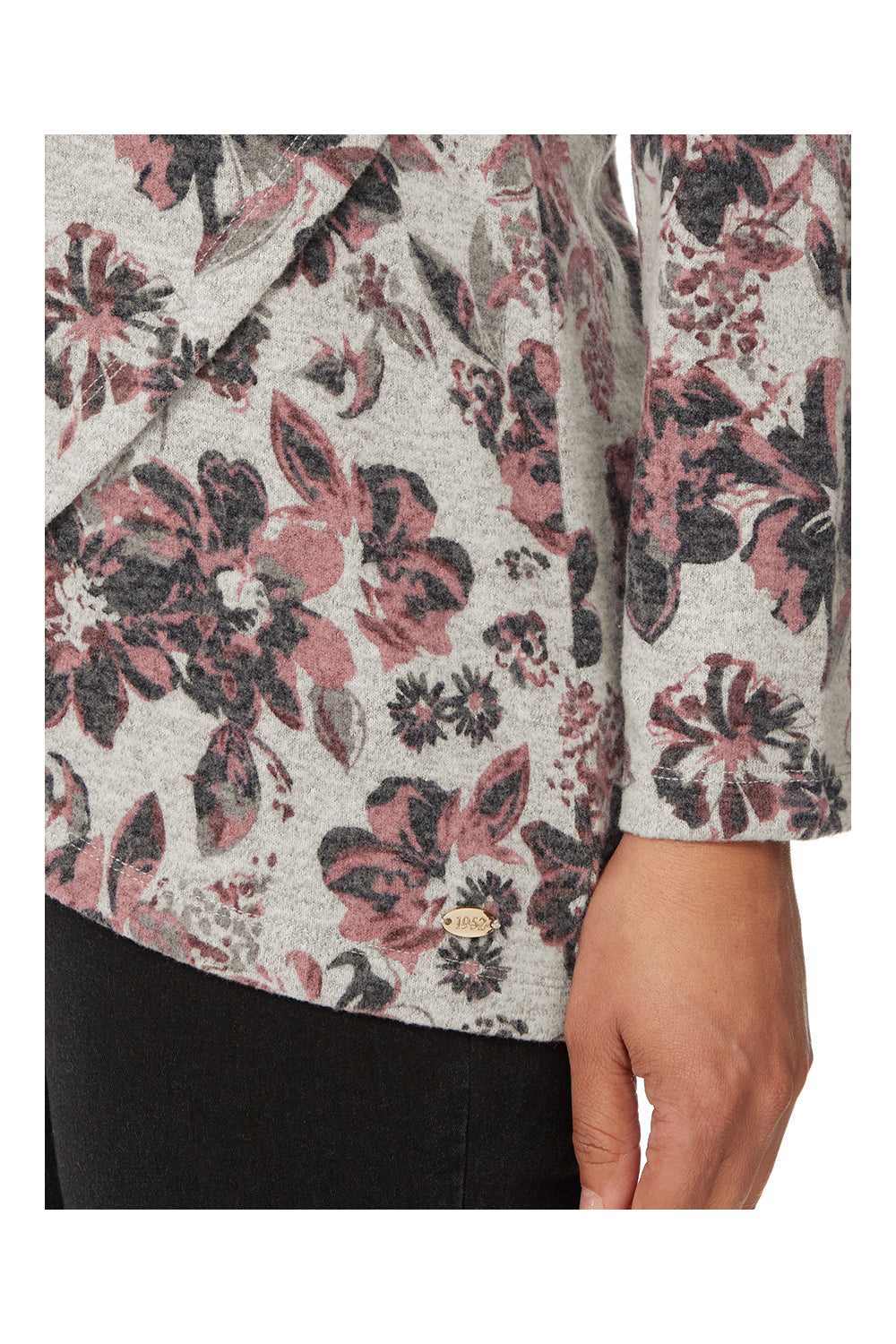 Tigiwear Cross Over All Over Print Floral Top 3 Shaws Department Stores