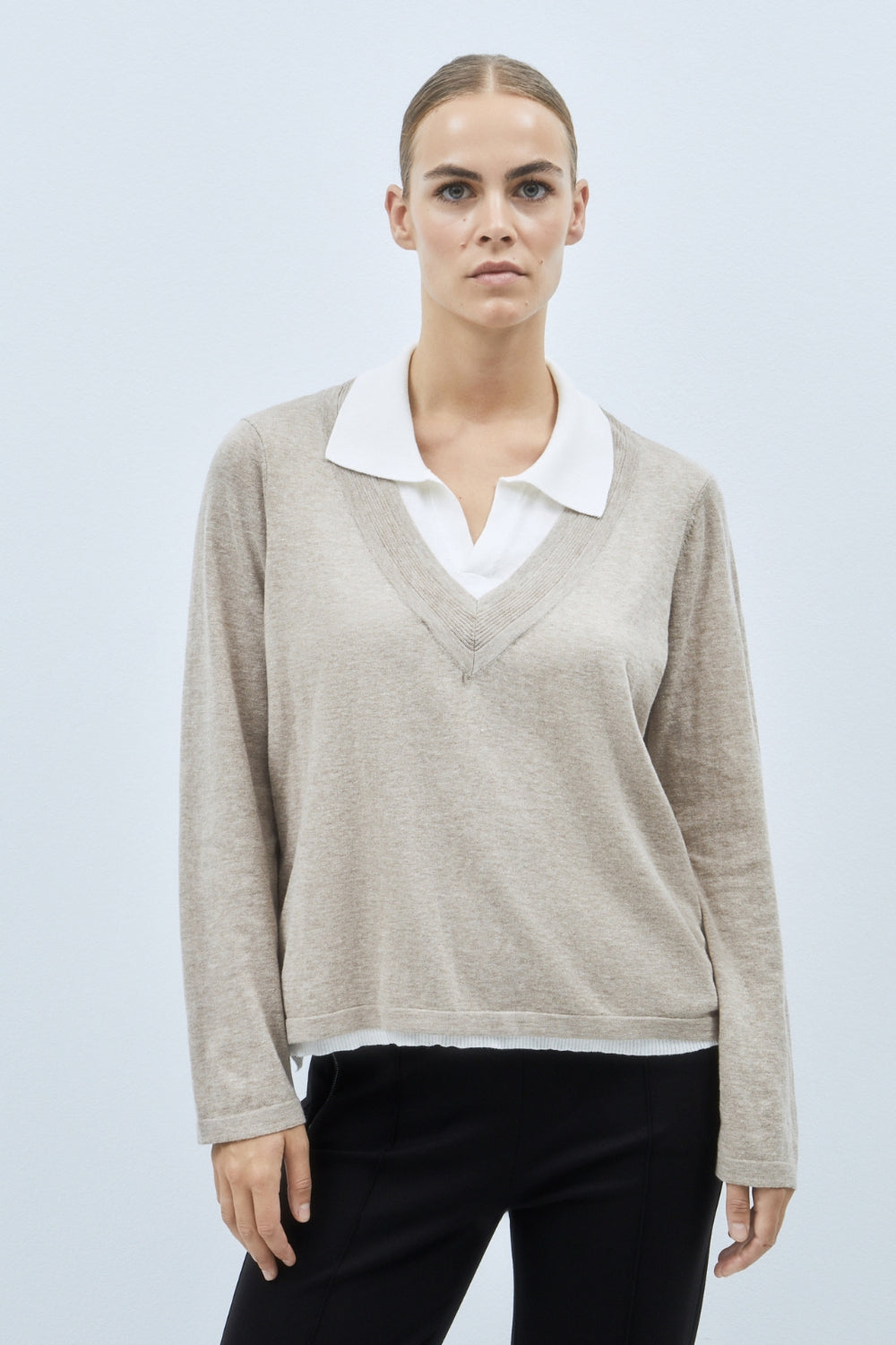 Couchel Combo Polo Sweater 1 Shaws Department Stores
