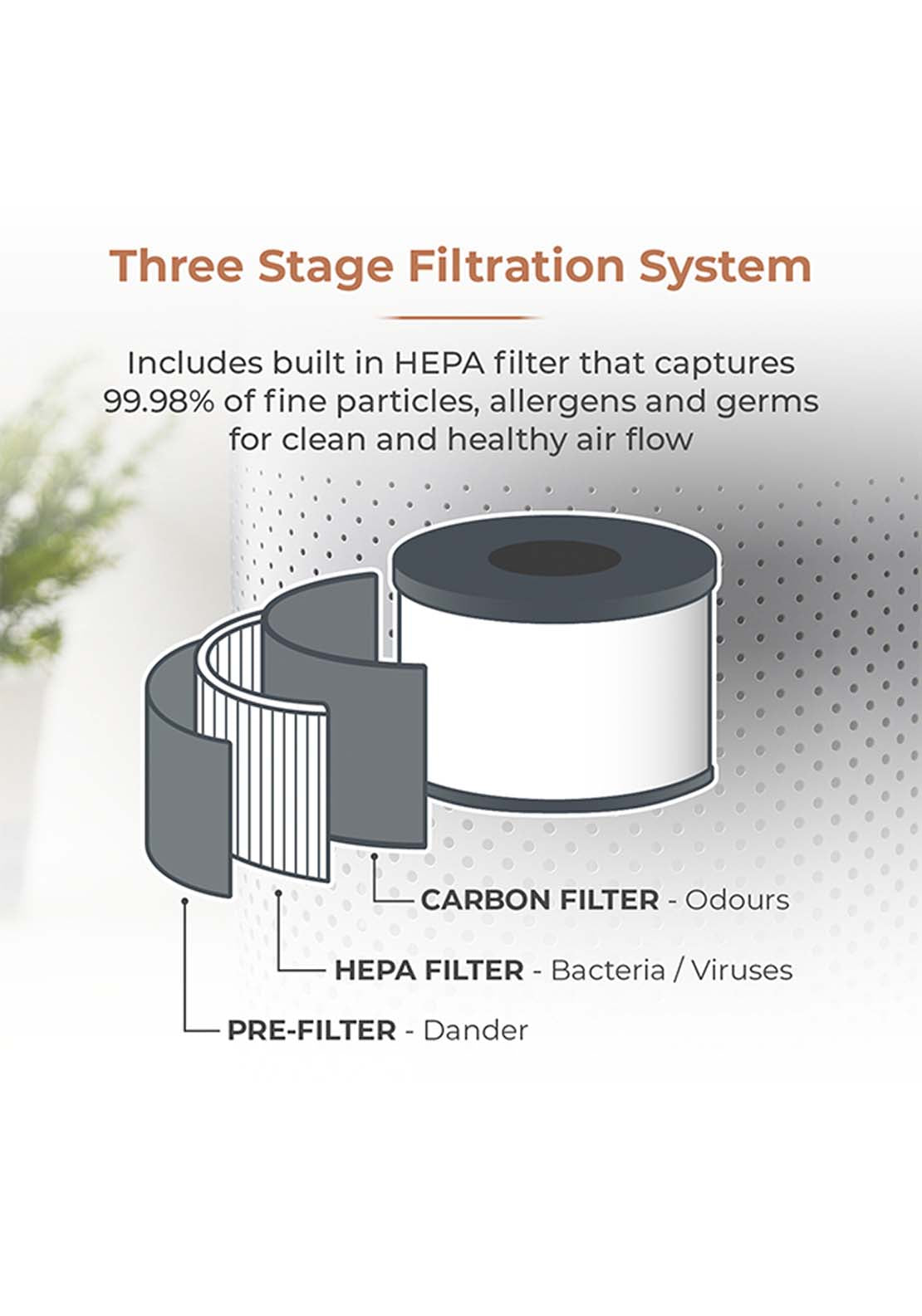 Tower Portable Air Purifier | T673000Blg 7 Shaws Department Stores