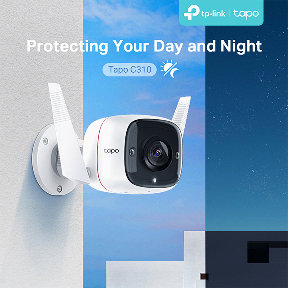 Tapo C310 Outdoor Smart Security Camera - White