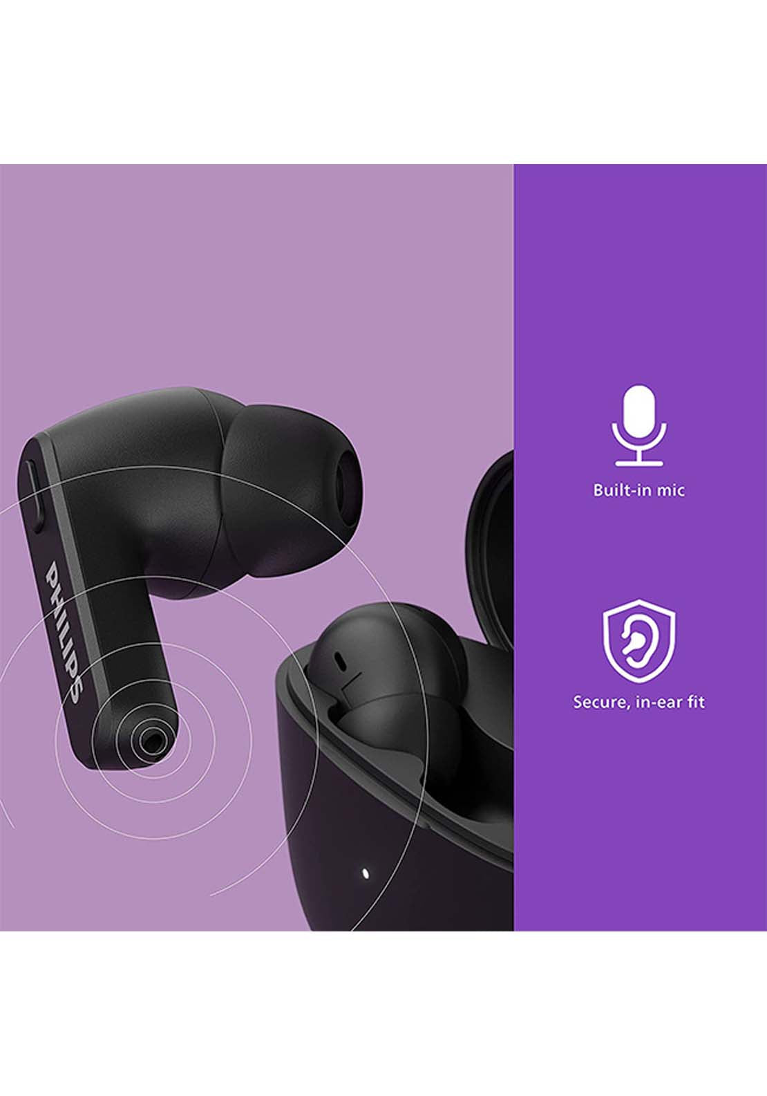 Philips Wireless Bluetooth Headphones | Tat2206Bk00 6 Shaws Department Stores