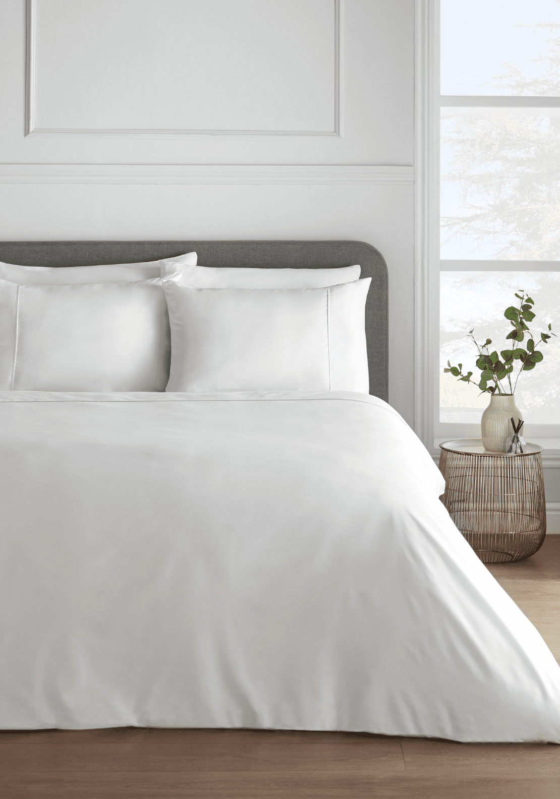 The Home Collection 300 Thread Count Polycotton Duvet Cover Set 1 Shaws Department Stores